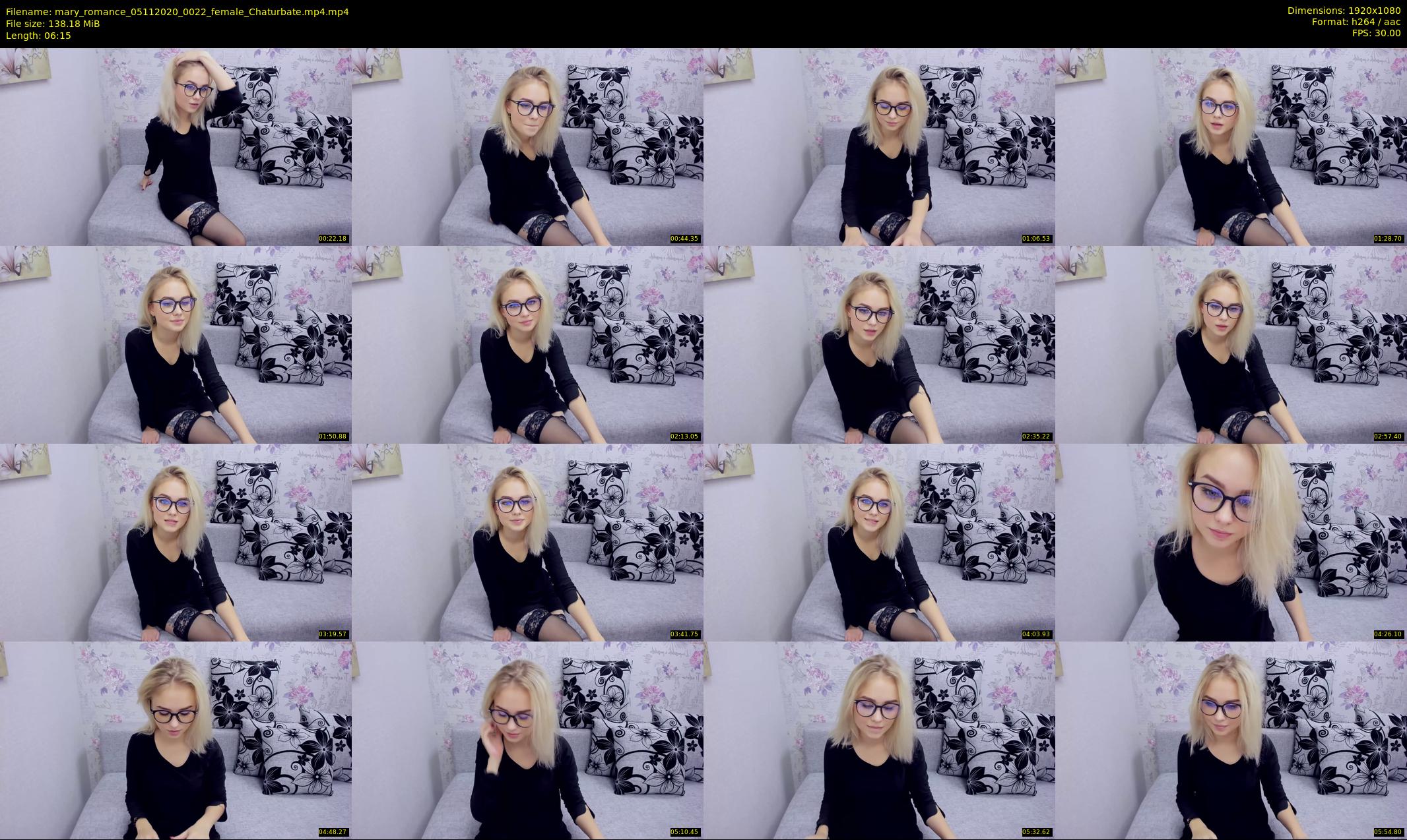 mary_romance — 7 minute Chaturbate female cam show recording, 1080p, Nov 5, 2020