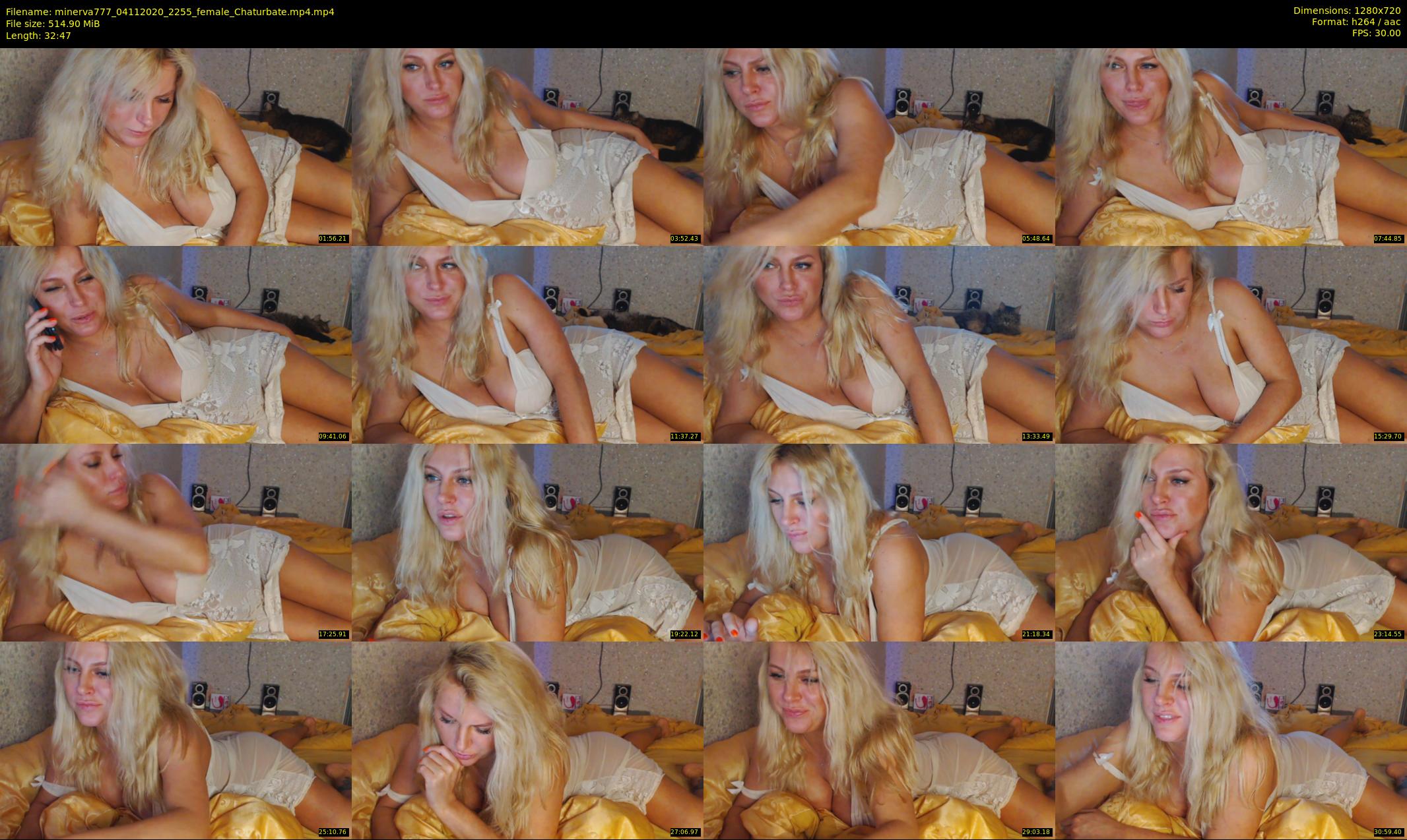 minerva777 — 33 minute Chaturbate female cam show recording, 720p, Nov 4, 2020