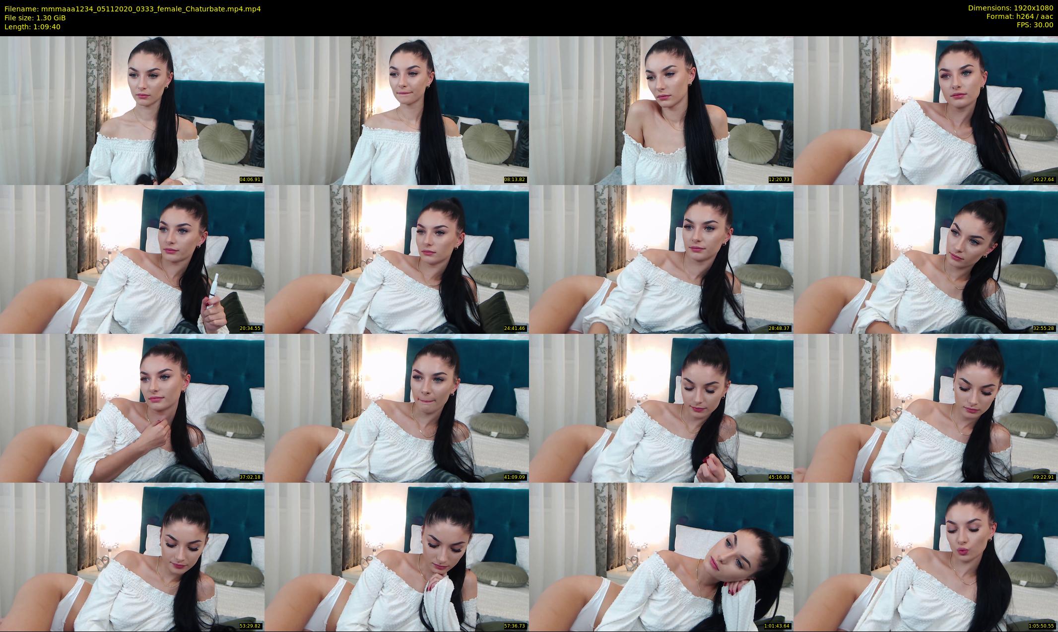 mmmaaa1234 — 70 minute Chaturbate female cam show recording, 1080p, Nov 5, 2020