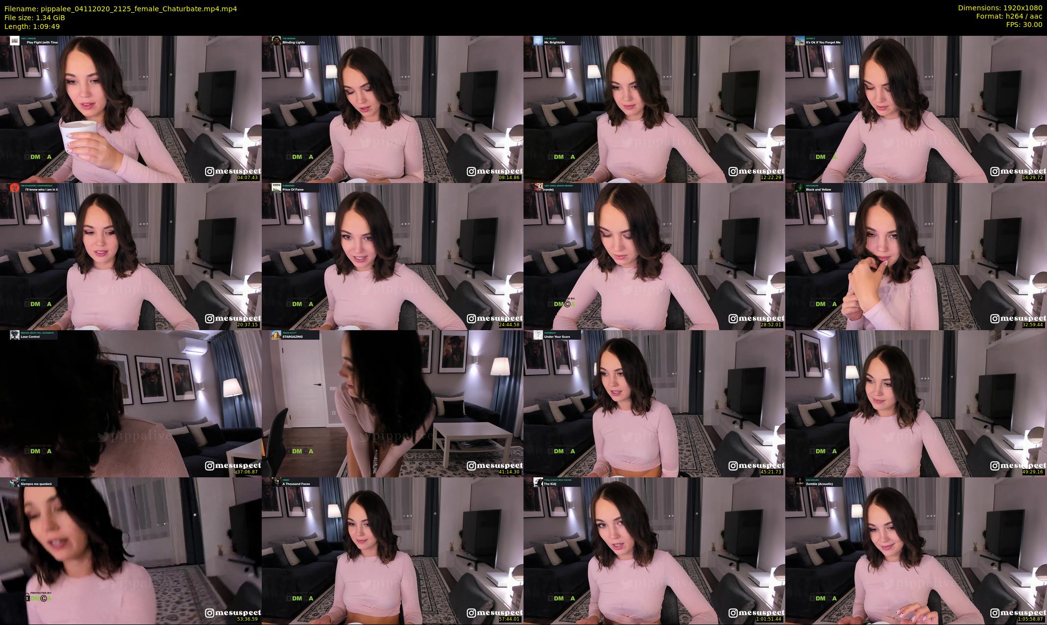 pippalee — 70 minute Chaturbate female cam show recording, 1080p, Nov 4, 2020