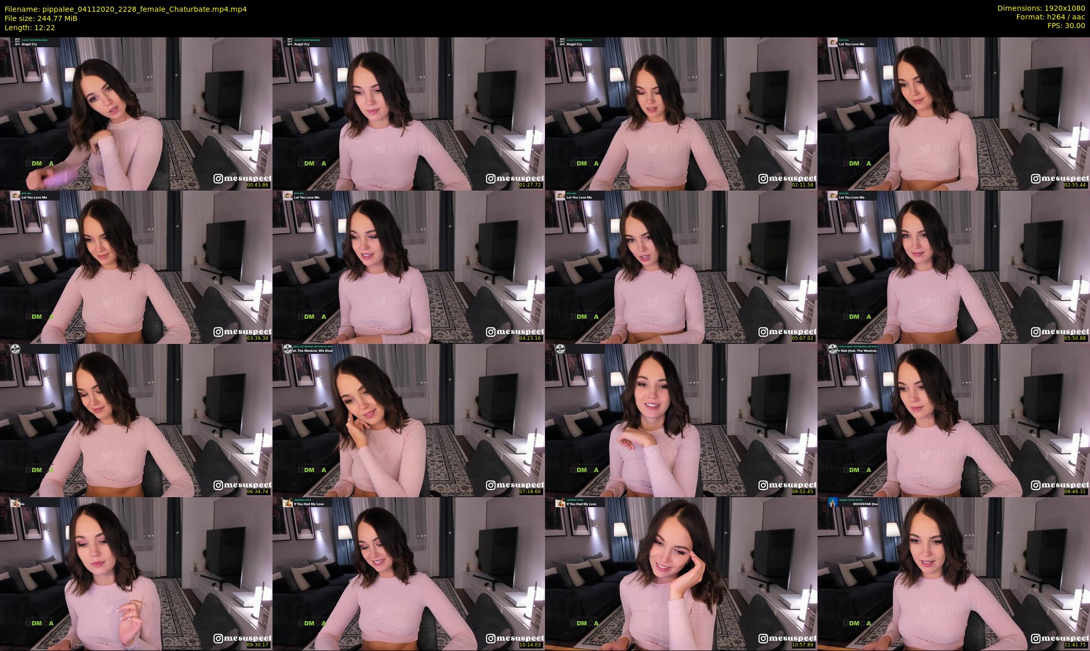 pippalee — 13 minute Chaturbate female cam show recording, 1080p, Nov 4, 2020
