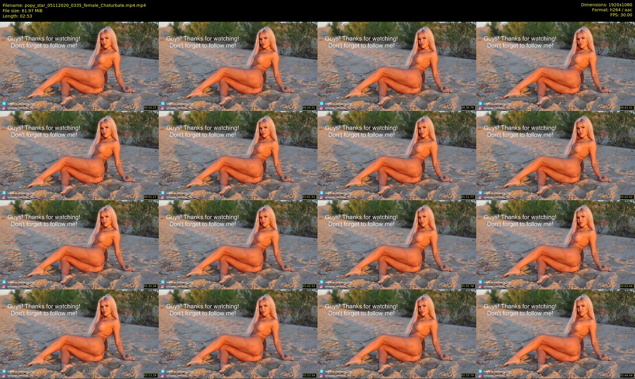 popy_star — 3 minute Chaturbate couple cam show recording, 1080p, Nov 5, 2020
