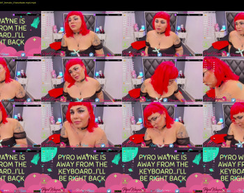 pyrowayne — 59 minute Chaturbate female cam show recording, 720p, Nov 4, 2020