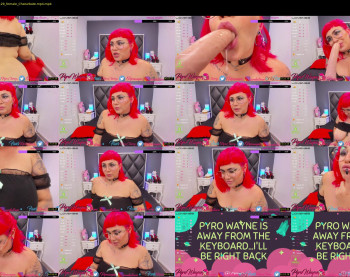 pyrowayne — 59 minute Chaturbate female cam show recording, 720p, Nov 5, 2020