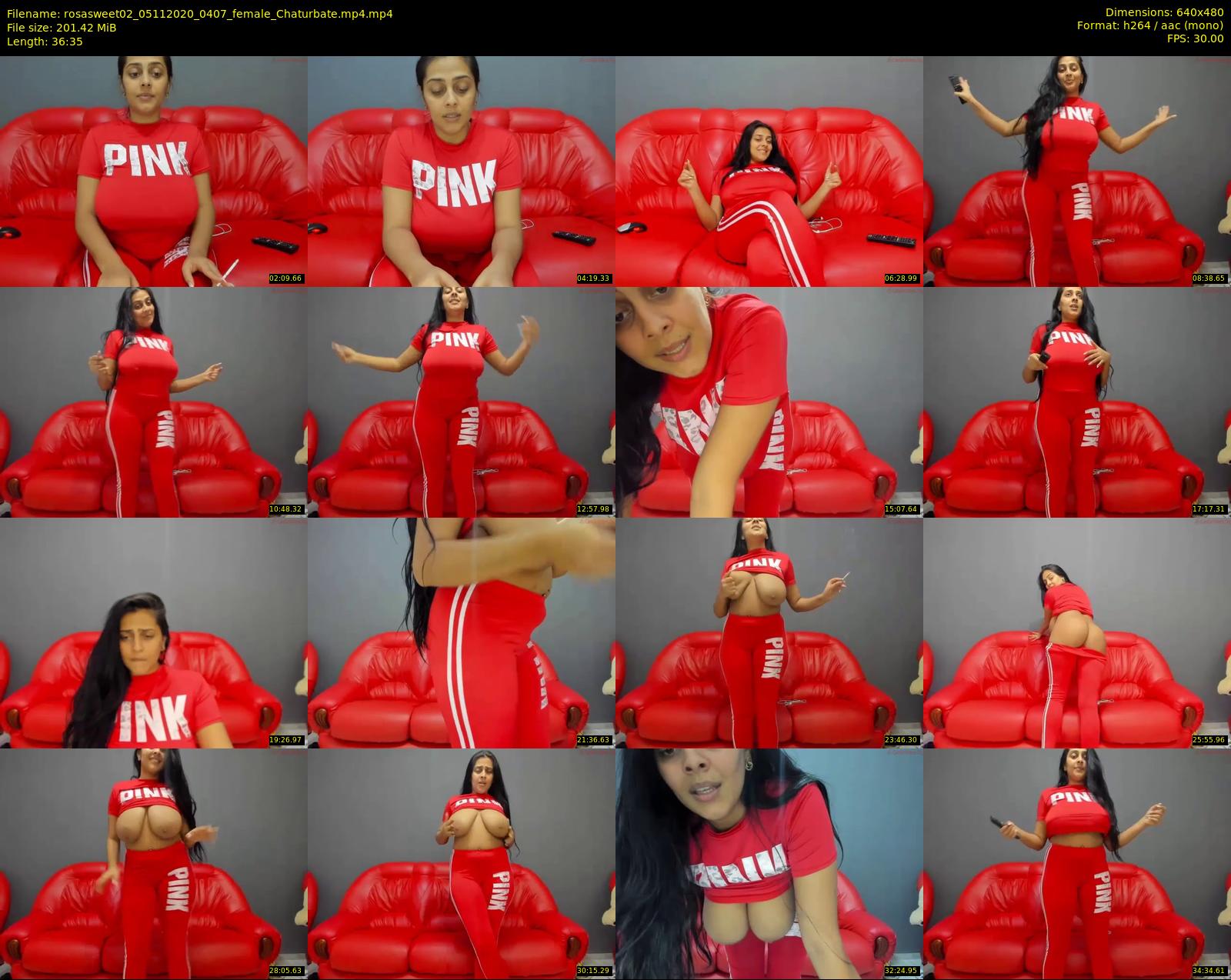 rosasweet02 — 37 minute Chaturbate female cam show recording, 480p, Nov 5, 2020