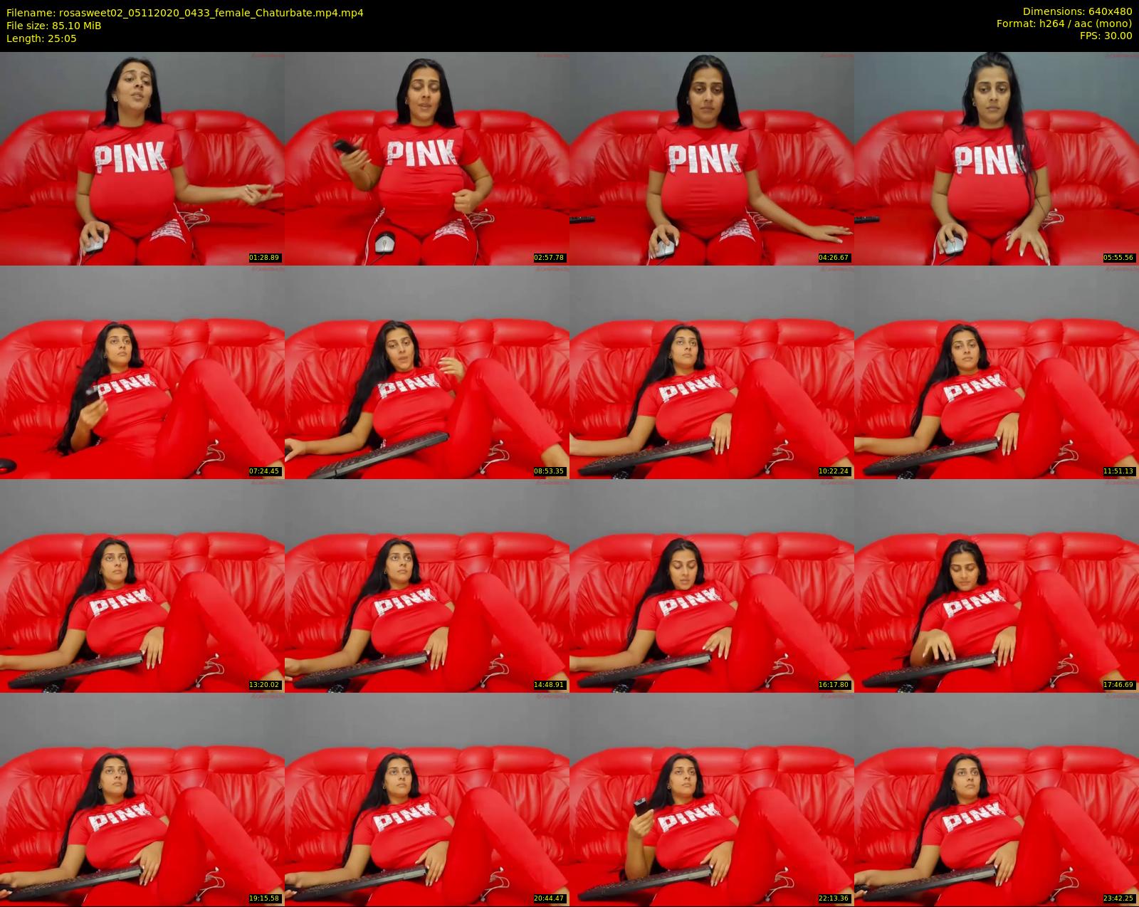 rosasweet02 — 26 minute Chaturbate female cam show recording, 480p, Nov 5, 2020