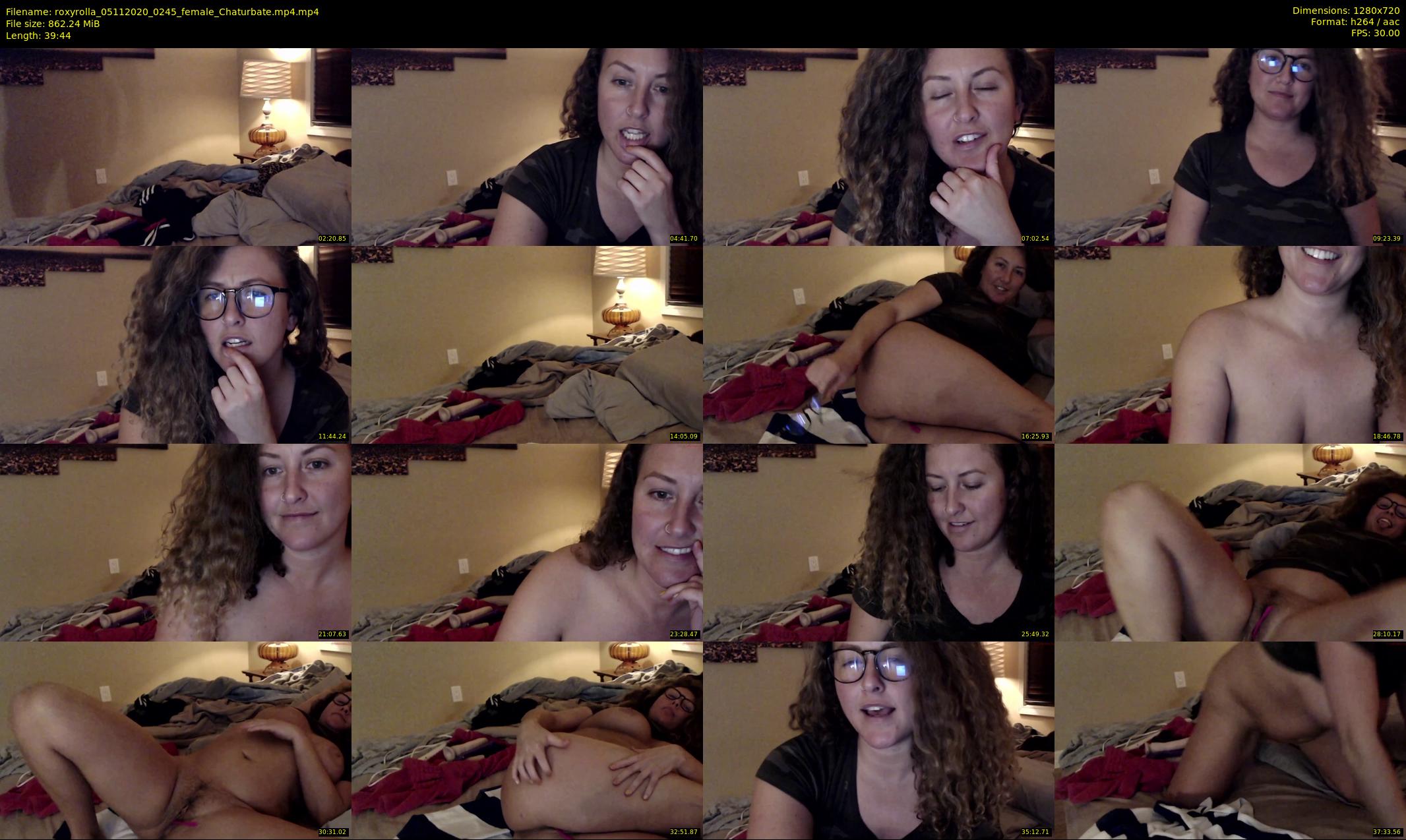 roxyrolla — 40 minute Chaturbate female cam show recording, 720p, Nov 5, 2020