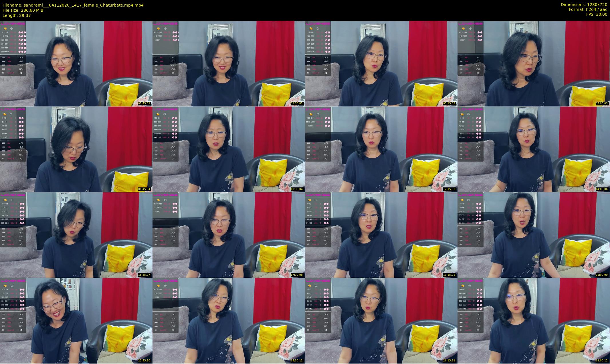 sandrami__ — 30 minute Chaturbate female cam show recording, 720p, Nov 4, 2020
