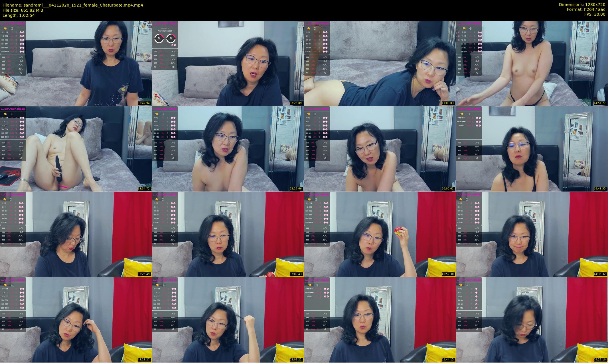 sandrami__ — 63 minute Chaturbate female cam show recording, 720p, Nov 4, 2020