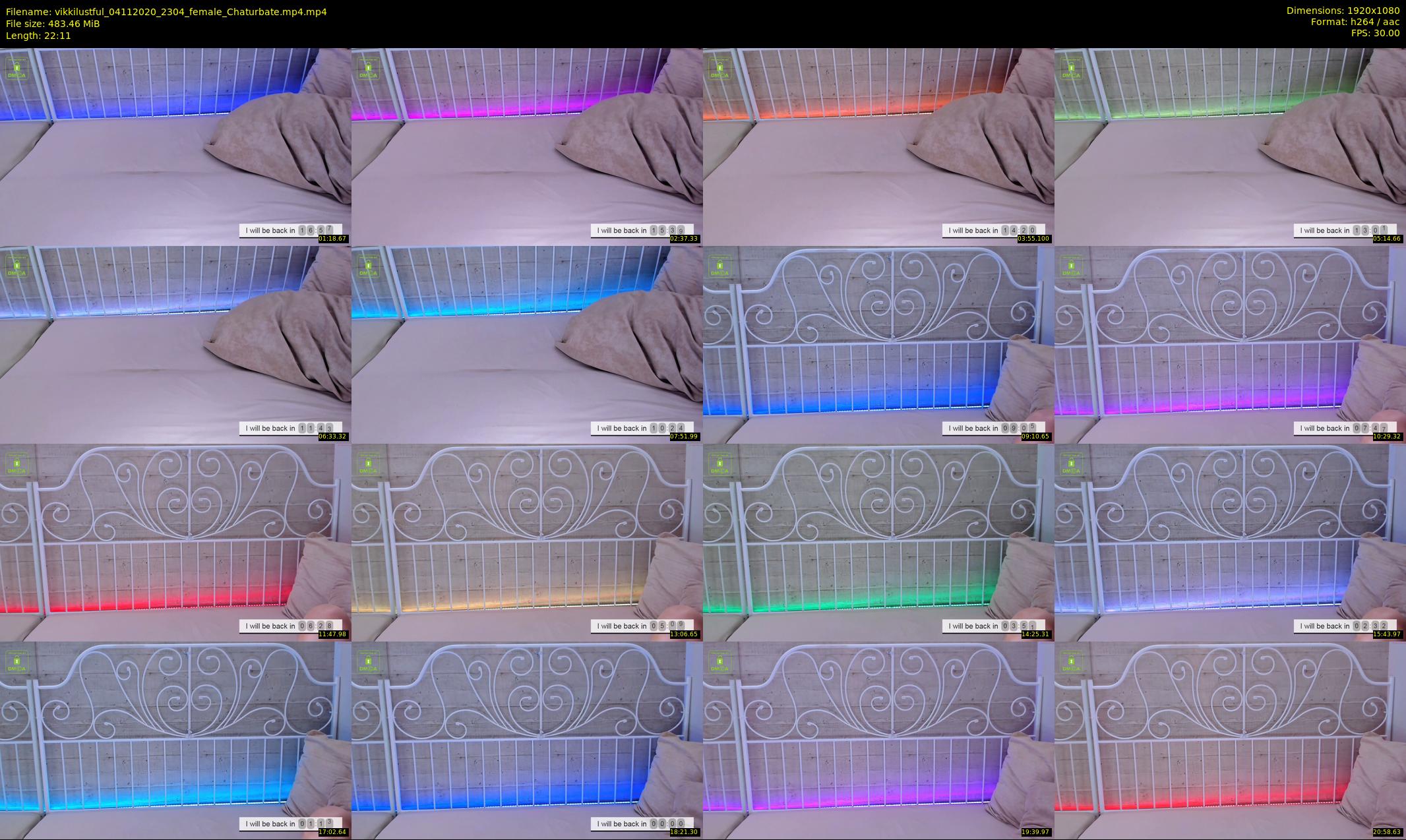 vikkilustful — 23 minute Chaturbate female cam show recording, 1080p, Nov 4, 2020