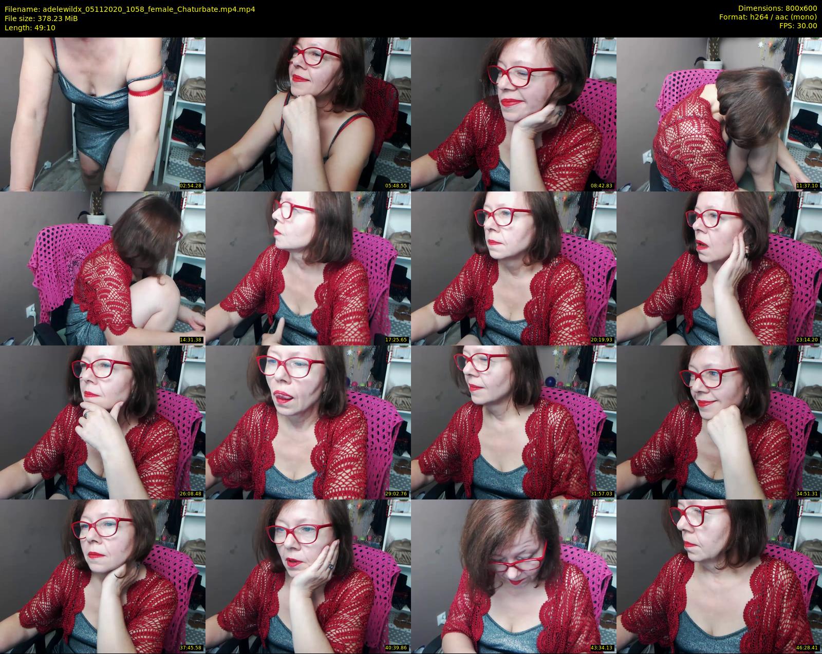 adelewildx — 50 minute Chaturbate female cam show recording, 480p, Nov 5, 2020