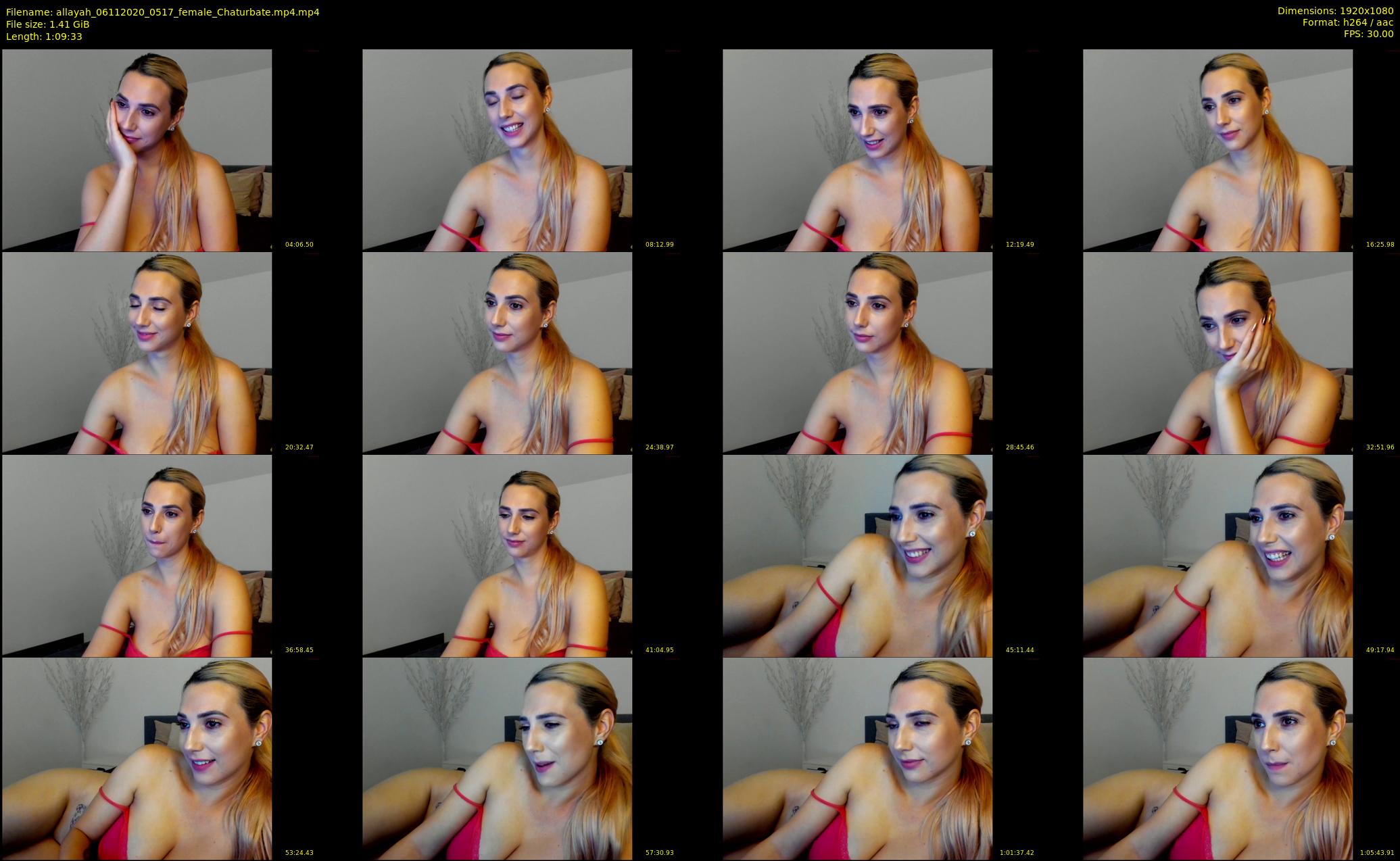 allayah — 70 minute Chaturbate female cam show recording, 1080p, Nov 6, 2020