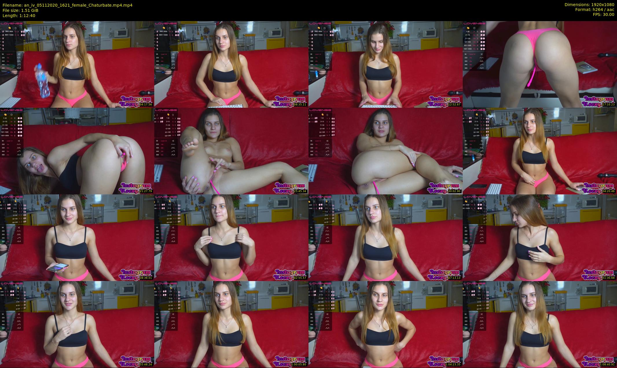 an_iv — 73 minute Chaturbate female cam show recording, 1080p, Nov 5, 2020