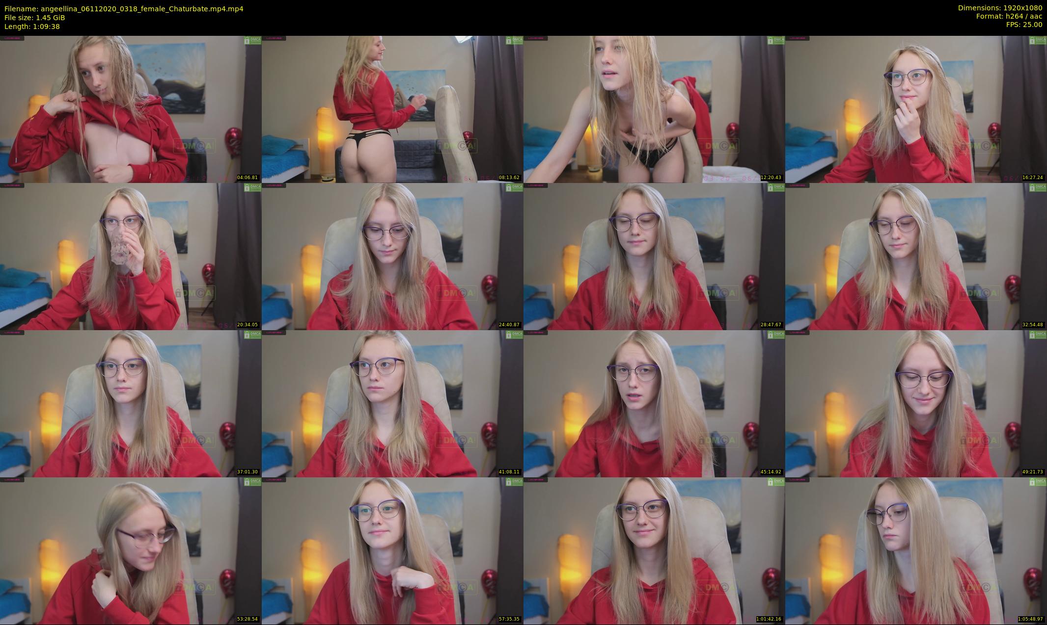 angeellina — 70 minute Chaturbate female cam show recording, 1080p, Nov 6, 2020