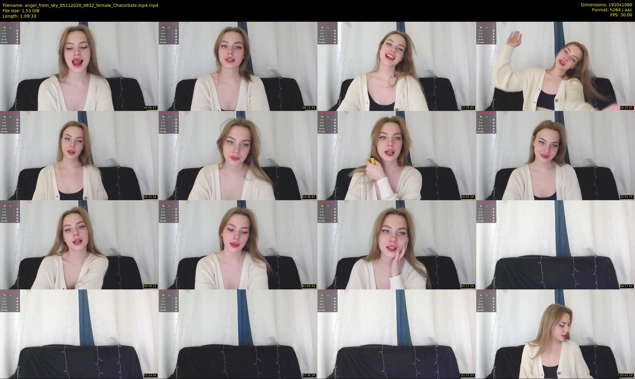 angel_from_sky — 70 minute Chaturbate female cam show recording, 1080p, Nov 5, 2020