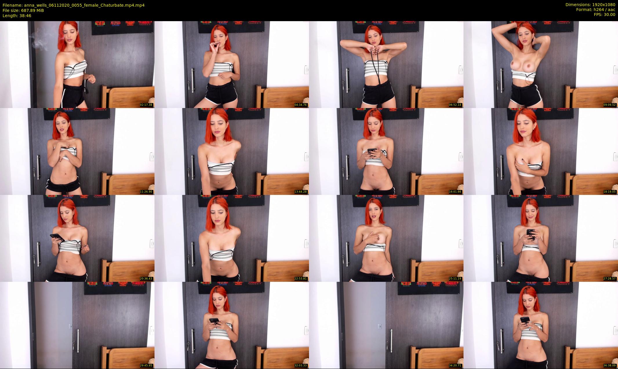 anna_wells — 39 minute Chaturbate female cam show recording, 1080p, Nov 6, 2020