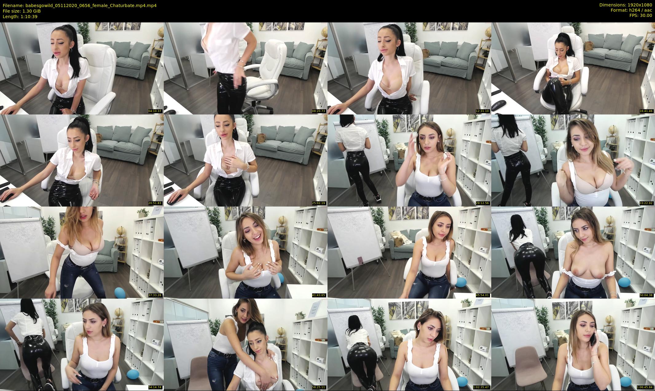 babesgowild — 71 minute Chaturbate couple cam show recording, 1080p, Nov 5, 2020