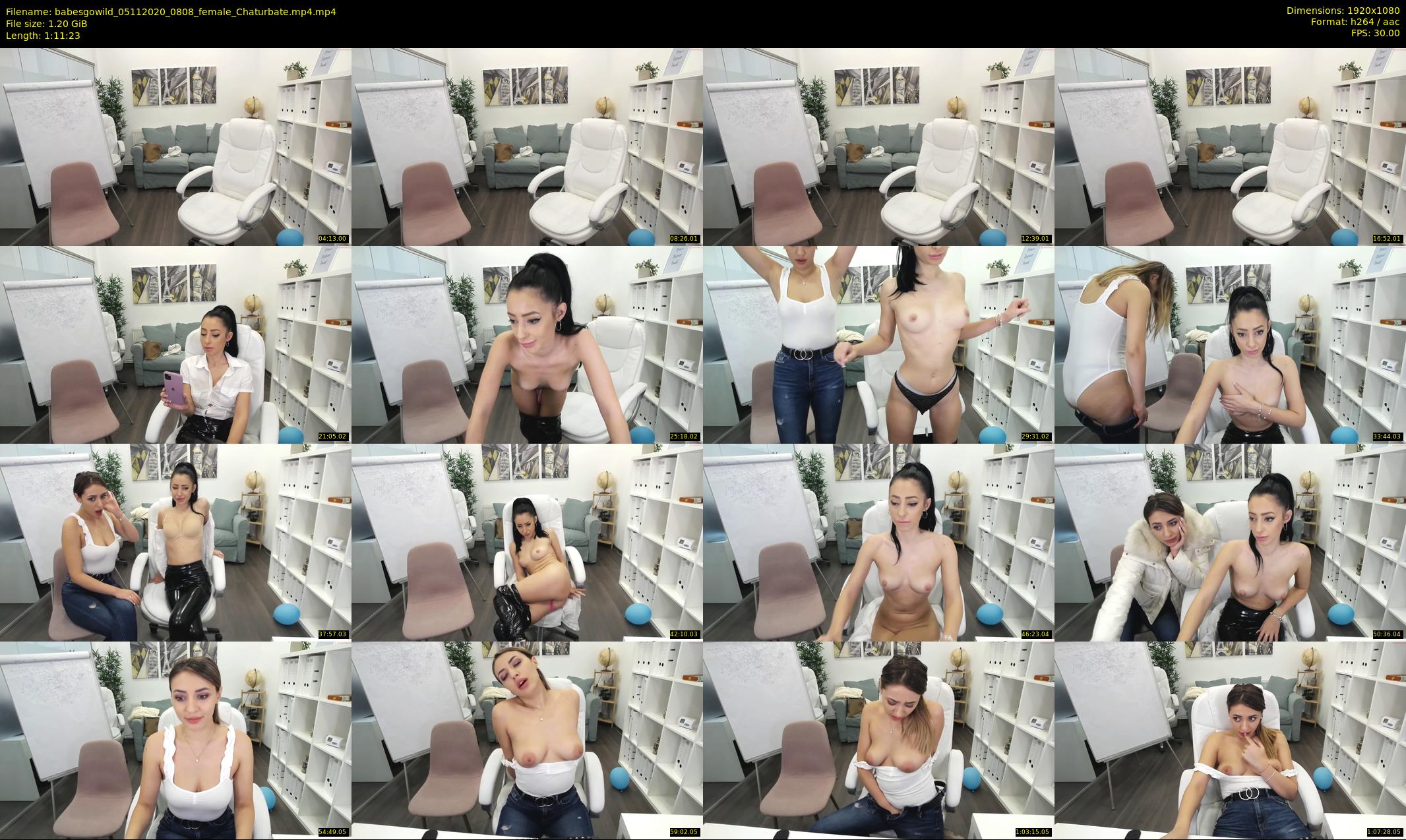 babesgowild — 72 minute Chaturbate couple cam show recording, 1080p, Nov 5, 2020