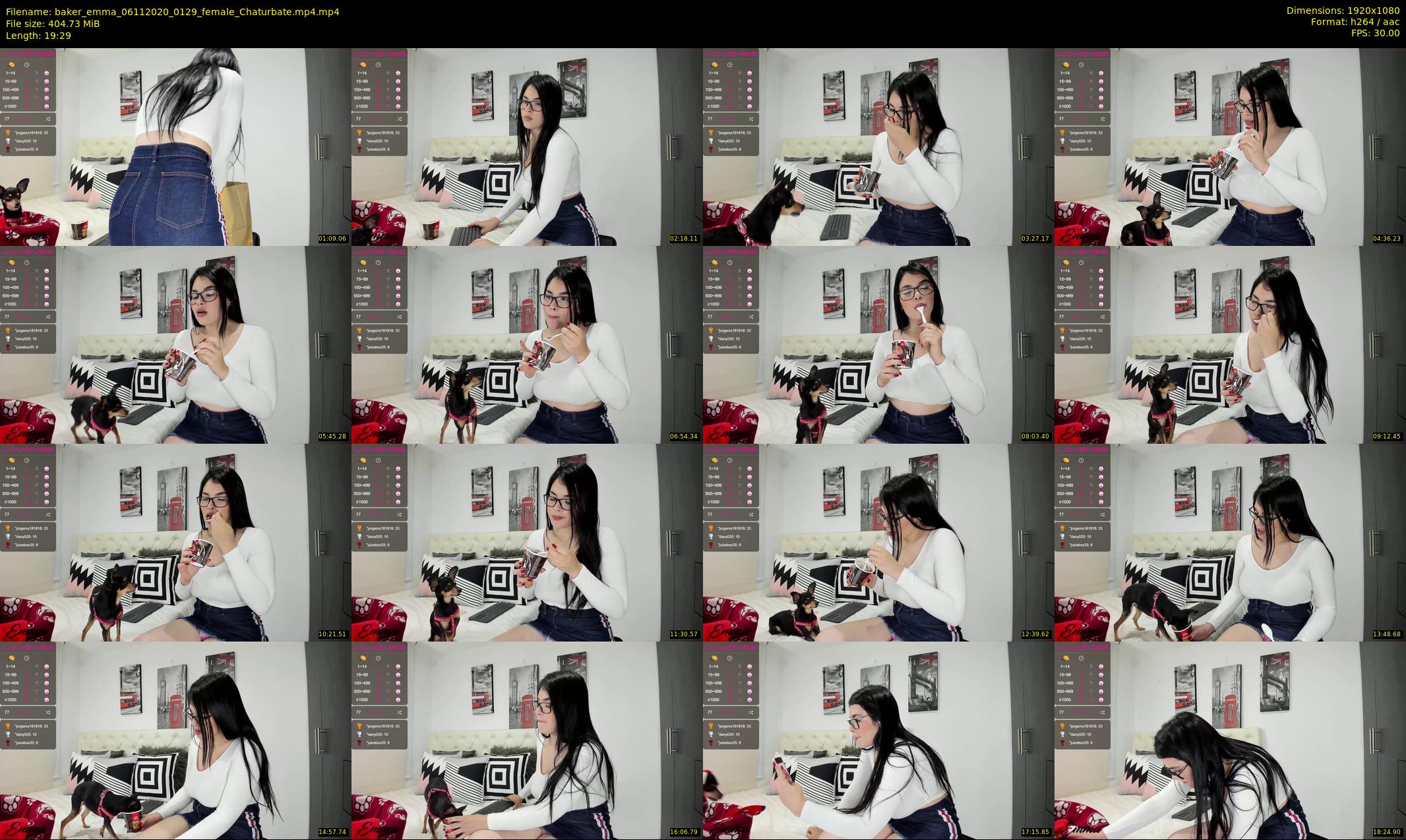 baker_emma — 20 minute Chaturbate female cam show recording, 1080p, Nov 6, 2020