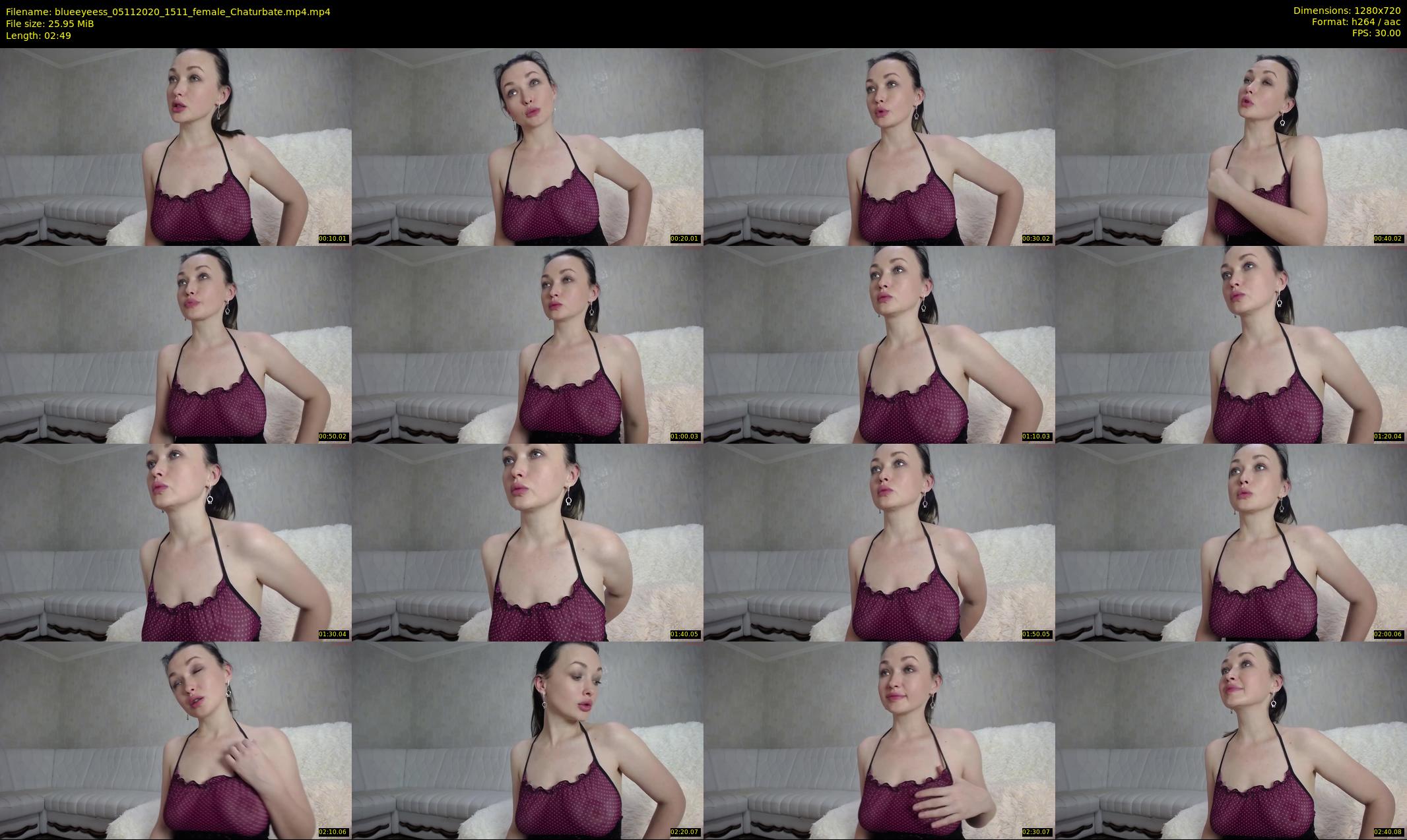 blueeyeess — 3 minute Chaturbate female cam show recording, 720p, Nov 5, 2020