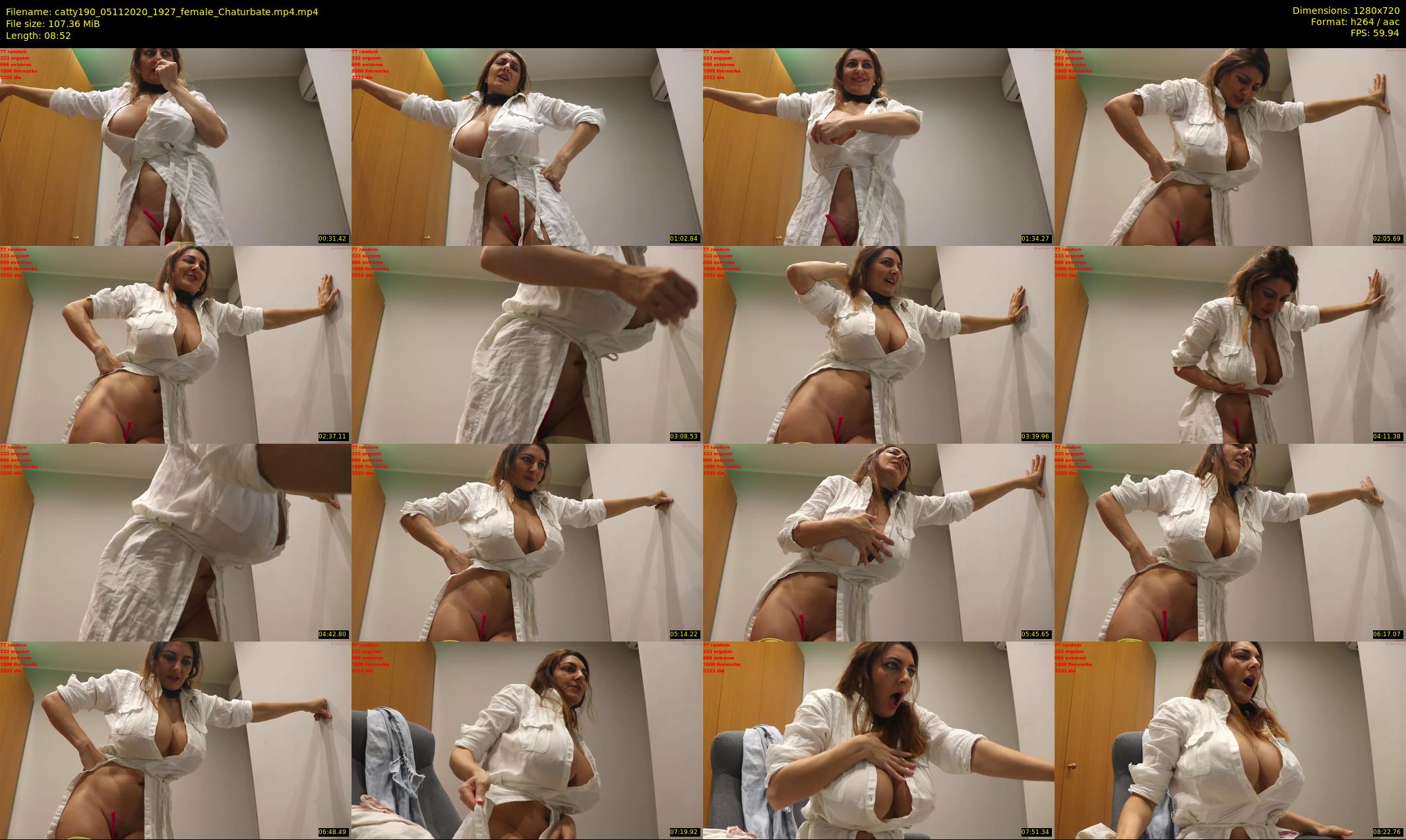 catty190 — 9 minute Chaturbate female cam show recording, 720p, Nov 5, 2020