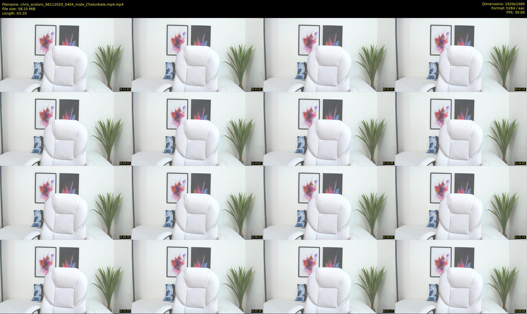 chris_scolaro — 4 minute Chaturbate male cam show recording, 1080p, Nov 6, 2020