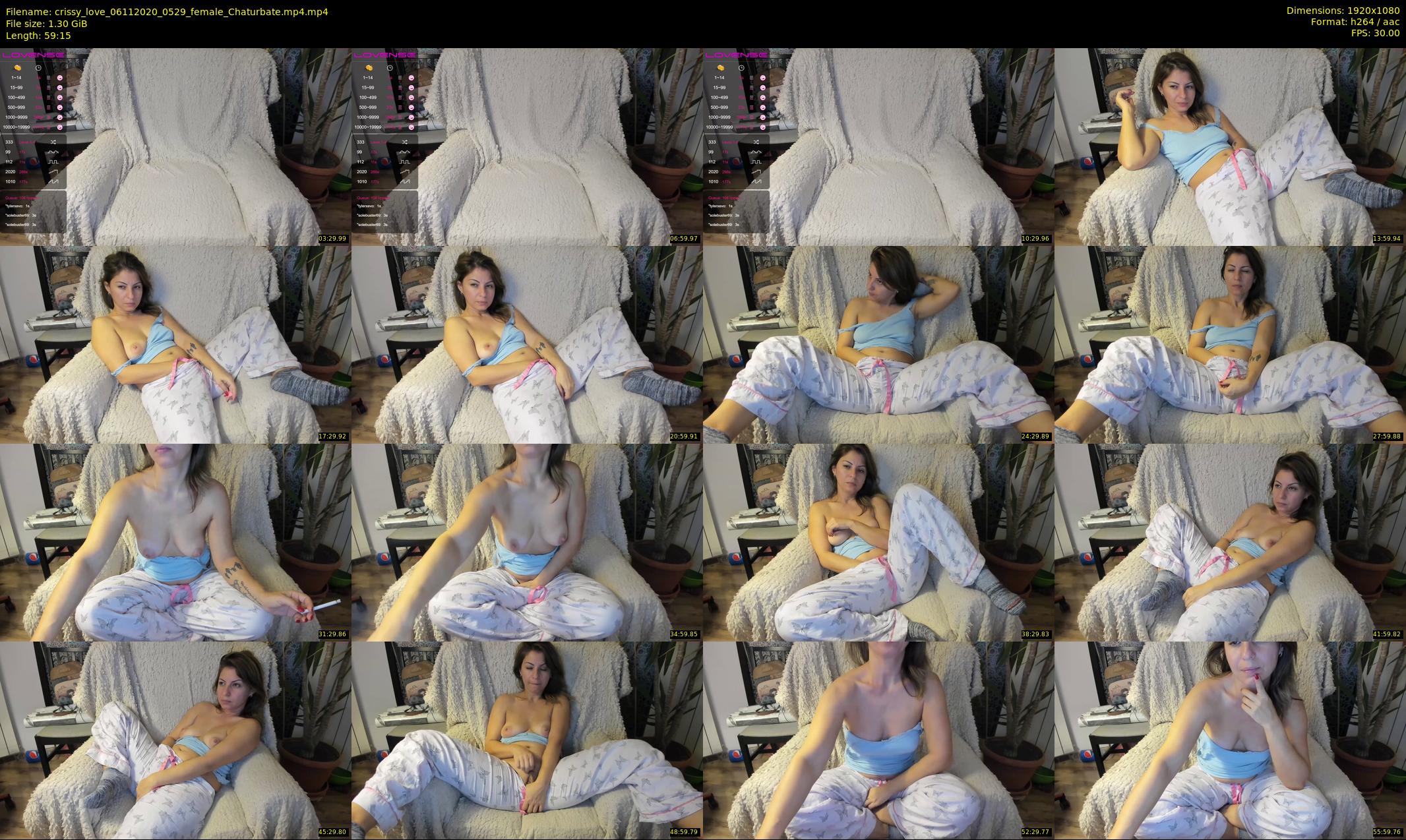 crissy_love — 60 minute Chaturbate female cam show recording, 1080p, Nov 6, 2020