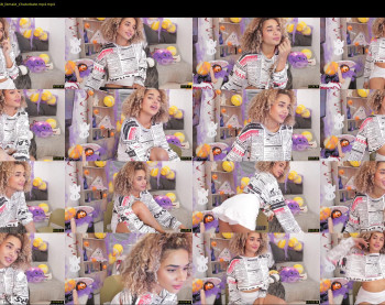 curlydoll1 — 88 minute Chaturbate female cam show recording, 720p, Nov 6, 2020
