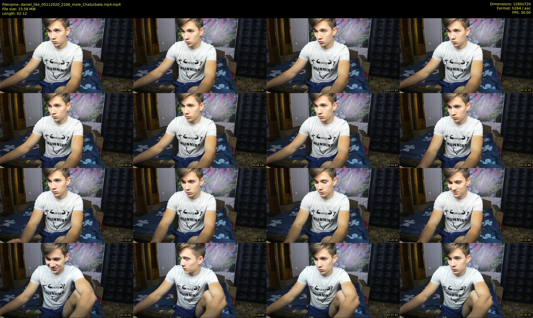 daniel_like — 3 minute Chaturbate male cam show recording, 720p, Nov 5, 2020