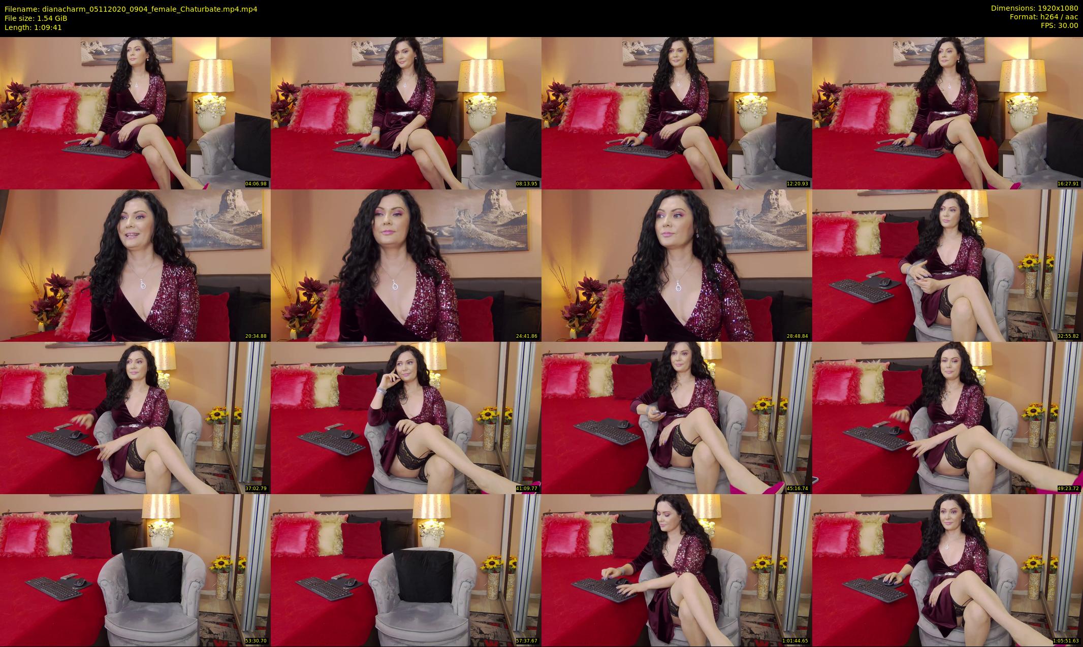 dianacharm — 70 minute Chaturbate female cam show recording, 1080p, Nov 5, 2020