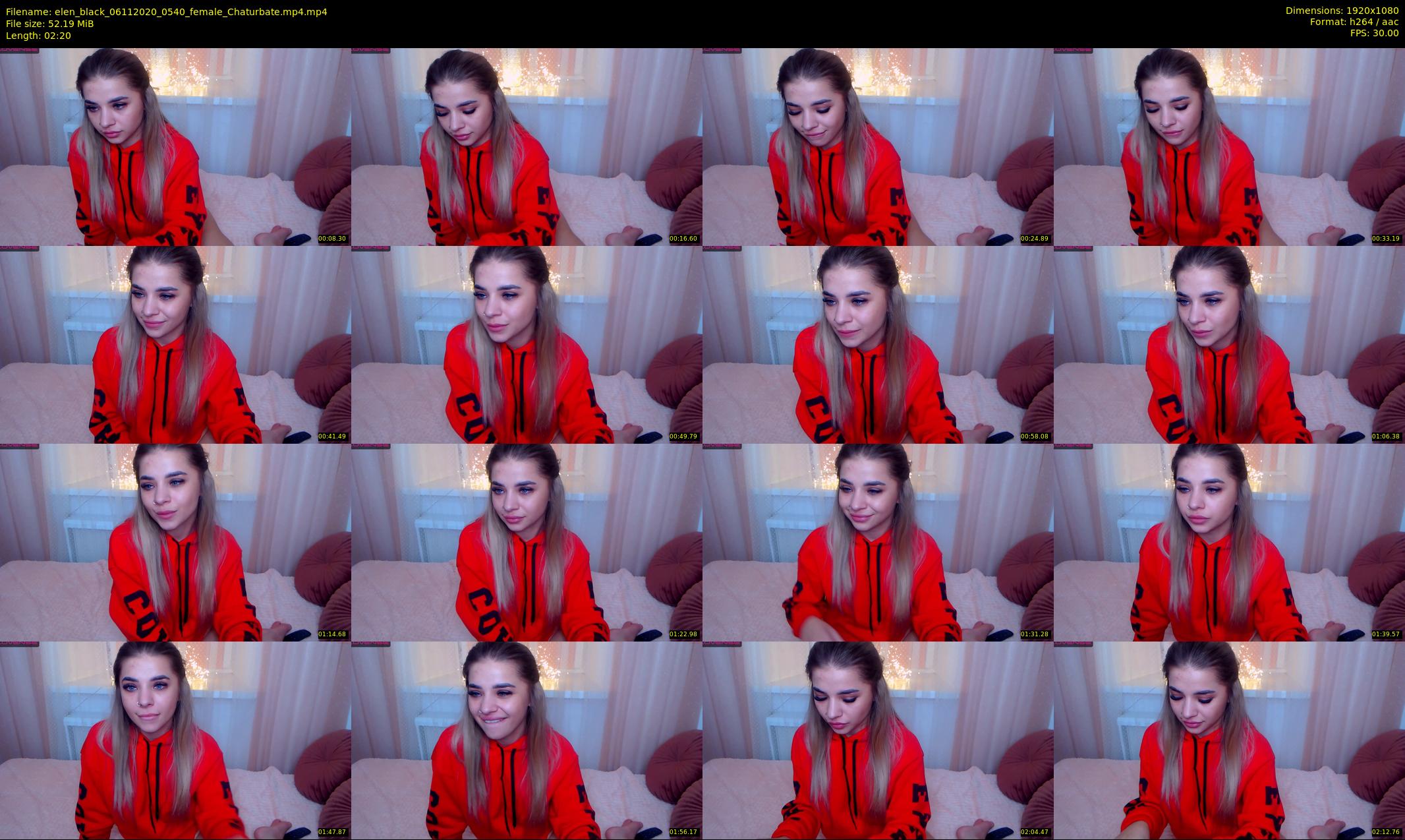 elen_black — 3 minute Chaturbate female cam show recording, 1080p, Nov 6, 2020