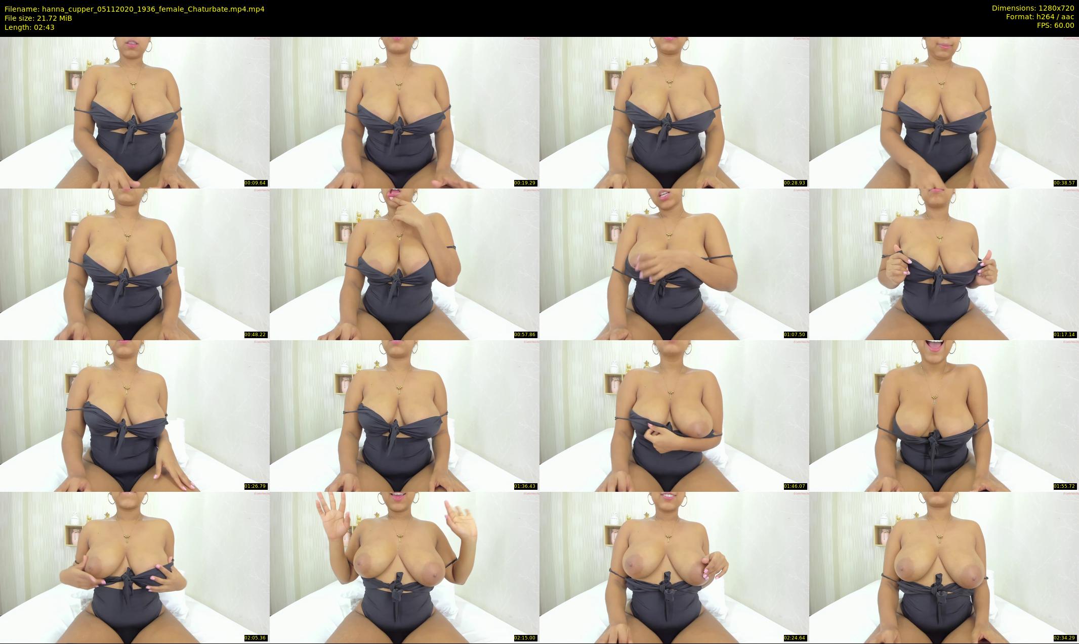 hanna_cupper — 3 minute Chaturbate female cam show recording, 720p, Nov 5, 2020