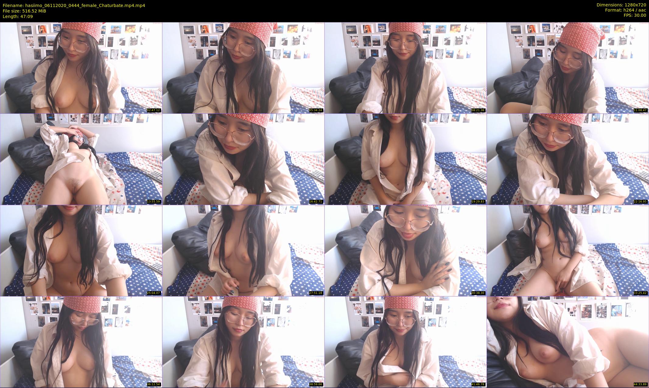 hasiimo — 48 minute Chaturbate female cam show recording, 720p, Nov 6, 2020