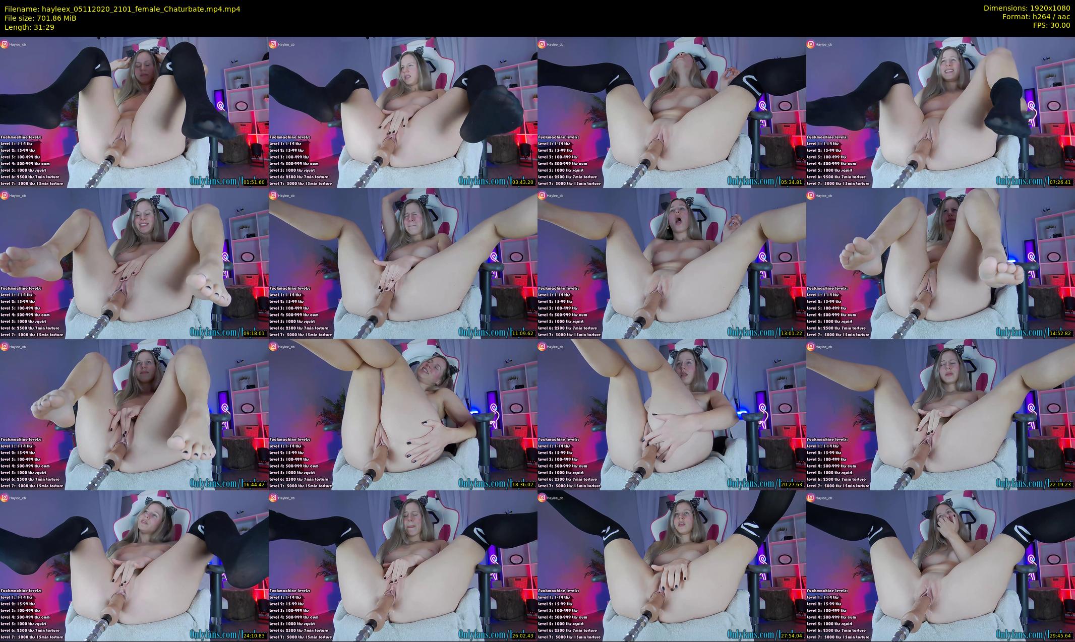 hayleex — 32 minute Chaturbate female cam show recording, 1080p, Nov 5, 2020