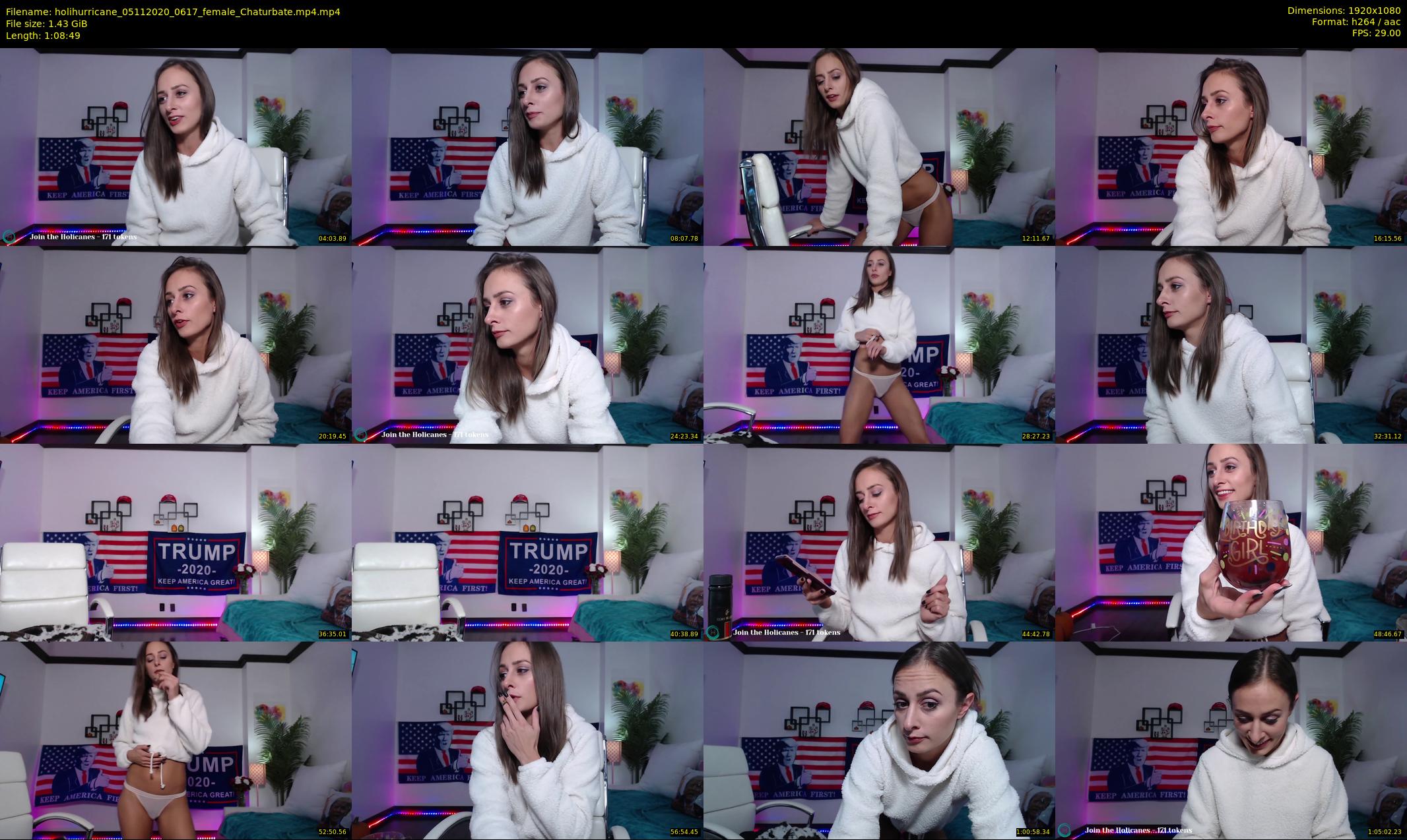 holihurricane — 69 minute Chaturbate female cam show recording, 1080p, Nov 5, 2020