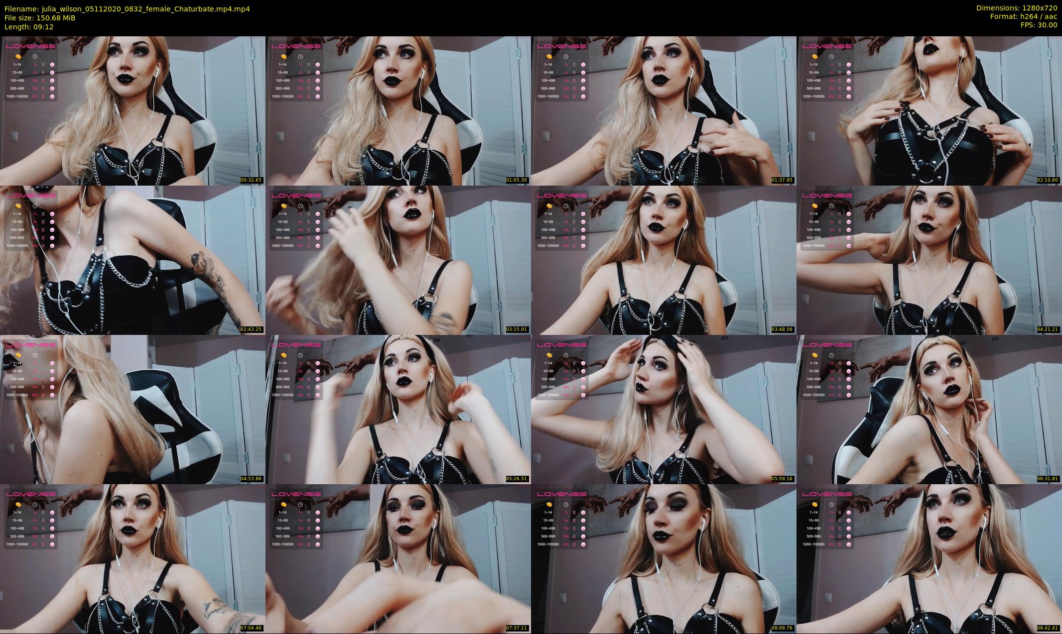 julia_wilson — 10 minute Chaturbate female cam show recording, 720p, Nov 5, 2020