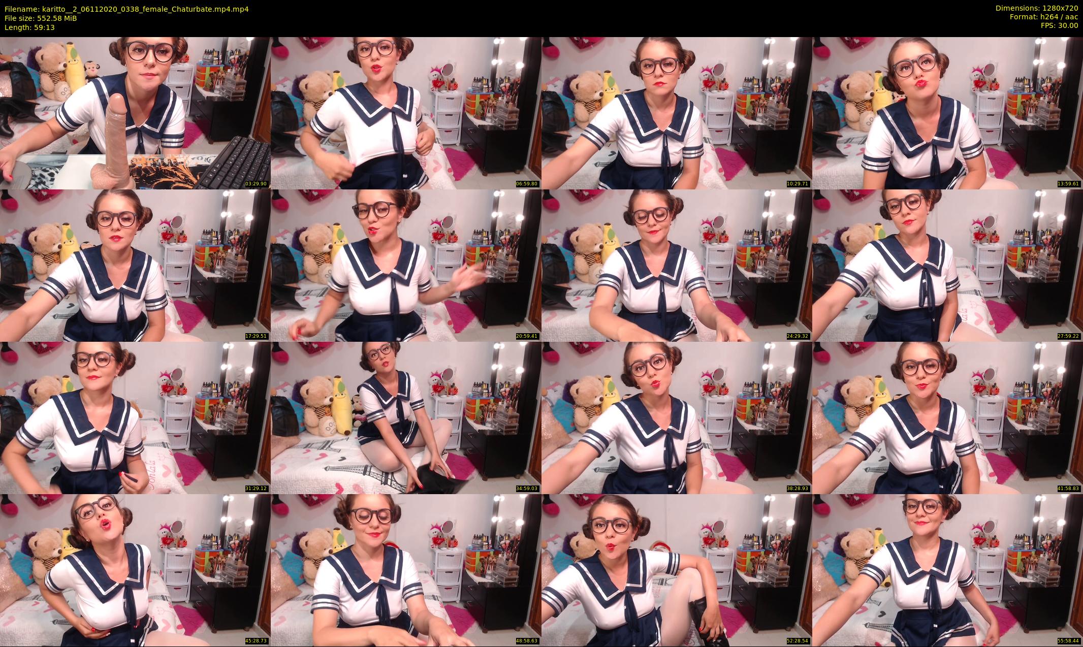 karitto__2 — 60 minute Chaturbate female cam show recording, 720p, Nov 6, 2020