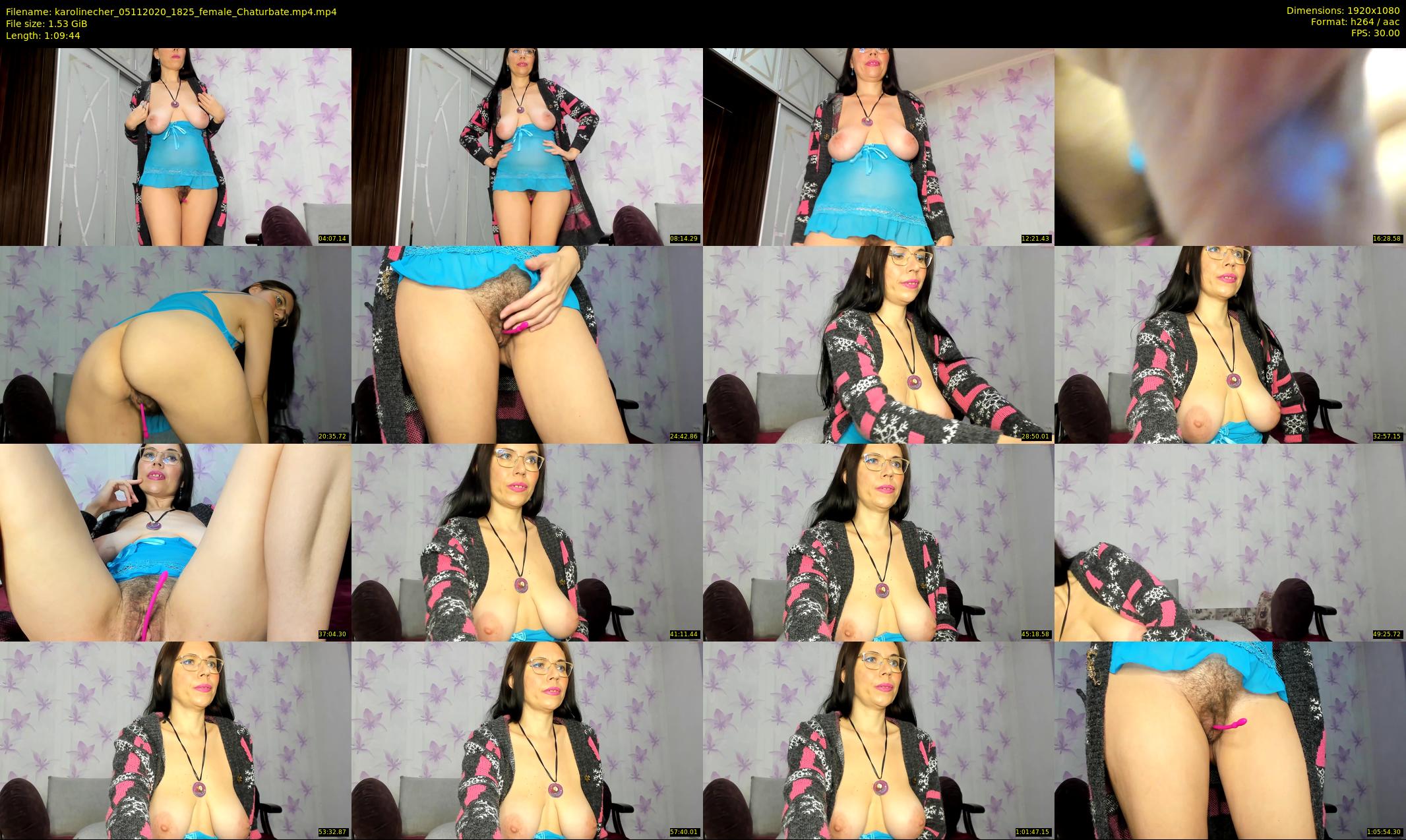 karolinecher — 70 minute Chaturbate female cam show recording, 1080p, Nov 5, 2020