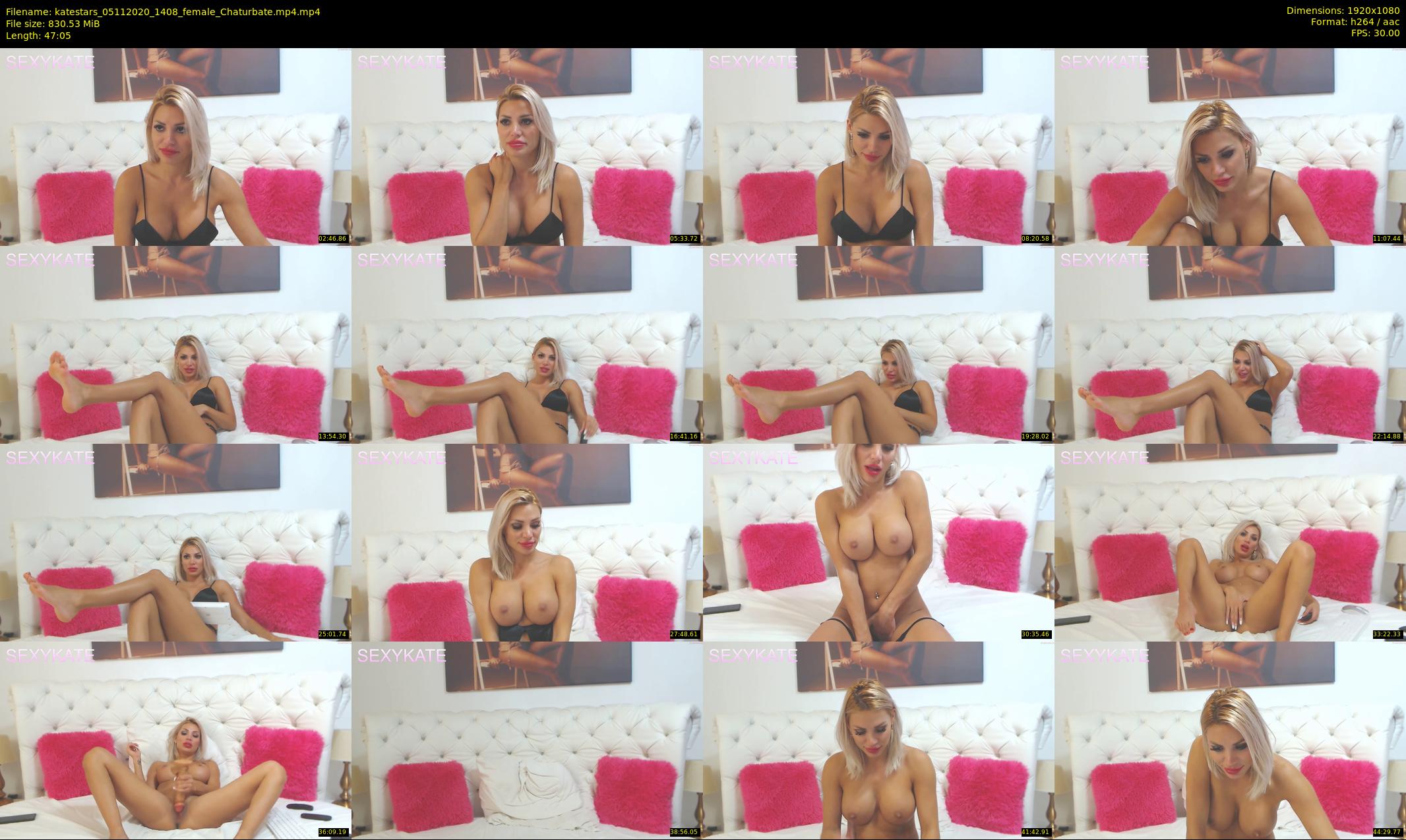 katestars — 48 minute Chaturbate female cam show recording, 1080p, Nov 5, 2020