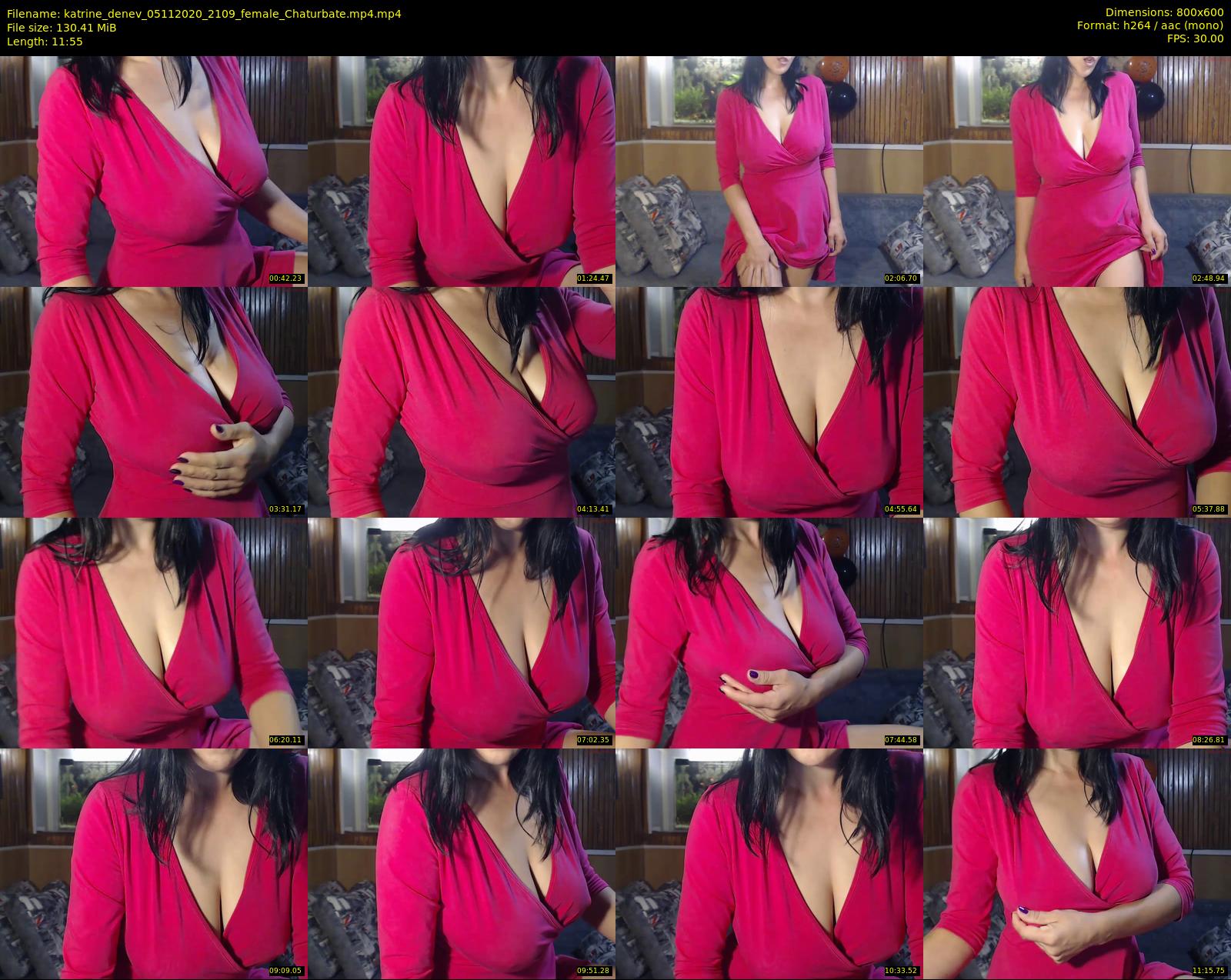 katrine_denev — 12 minute Chaturbate female cam show recording, 480p, Nov 5, 2020