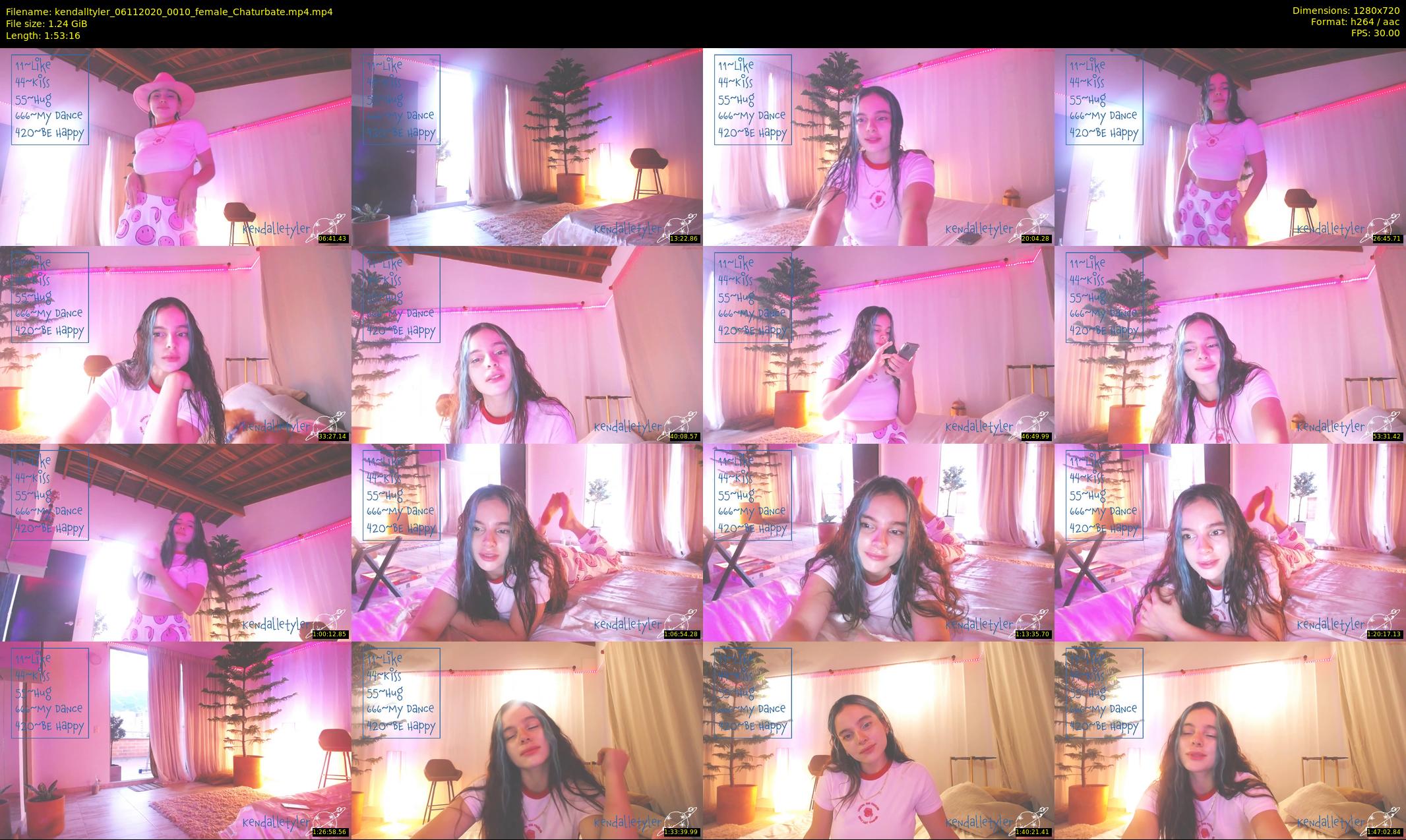 kendalltyler — 114 minute Chaturbate female cam show recording, 720p, Nov 6, 2020