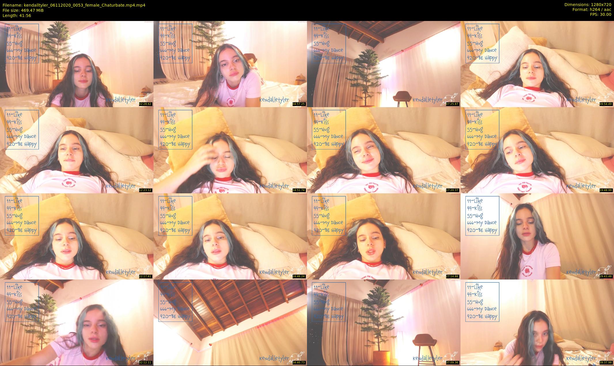kendalltyler — 42 minute Chaturbate female cam show recording, 720p, Nov 6, 2020