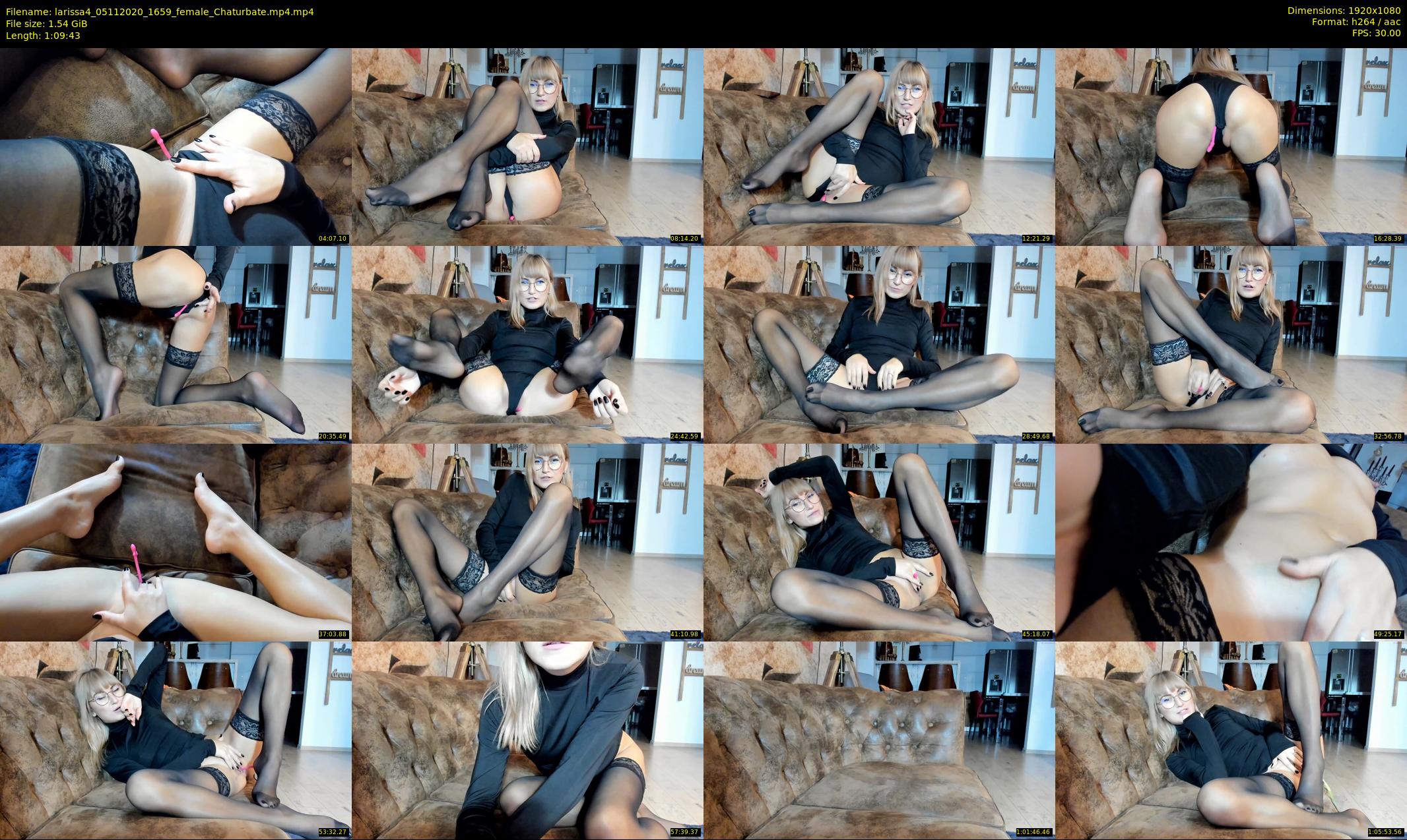 larissa4 — 70 minute Chaturbate female cam show recording, 1080p, Nov 5, 2020
