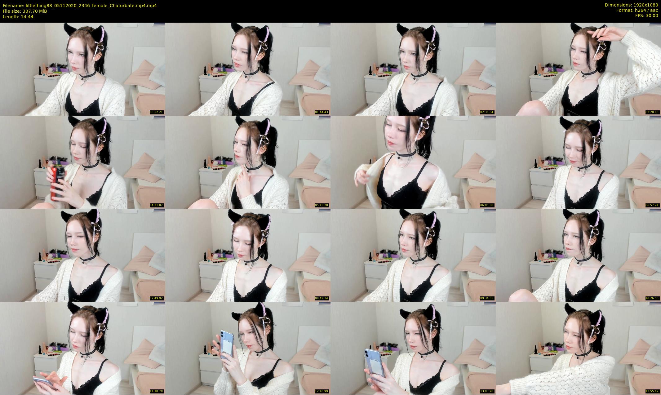 littlething88 — 15 minute Chaturbate female cam show recording, 1080p, Nov 5, 2020