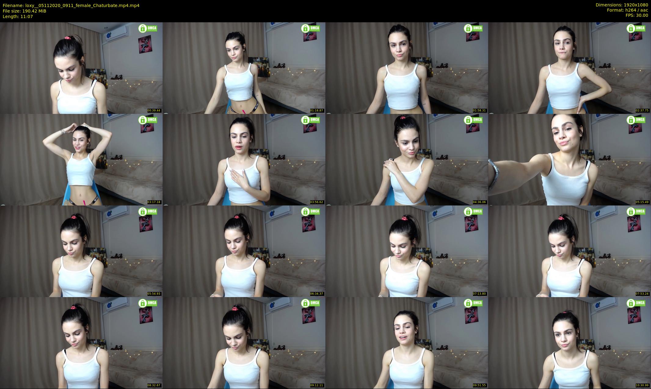 loxy_ — 12 minute Chaturbate female cam show recording, 1080p, Nov 5, 2020