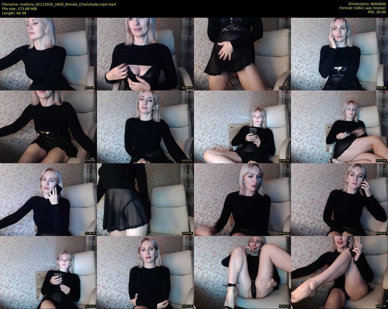 mallinia — 41 minute Chaturbate female cam show recording, 480p, Nov 5, 2020