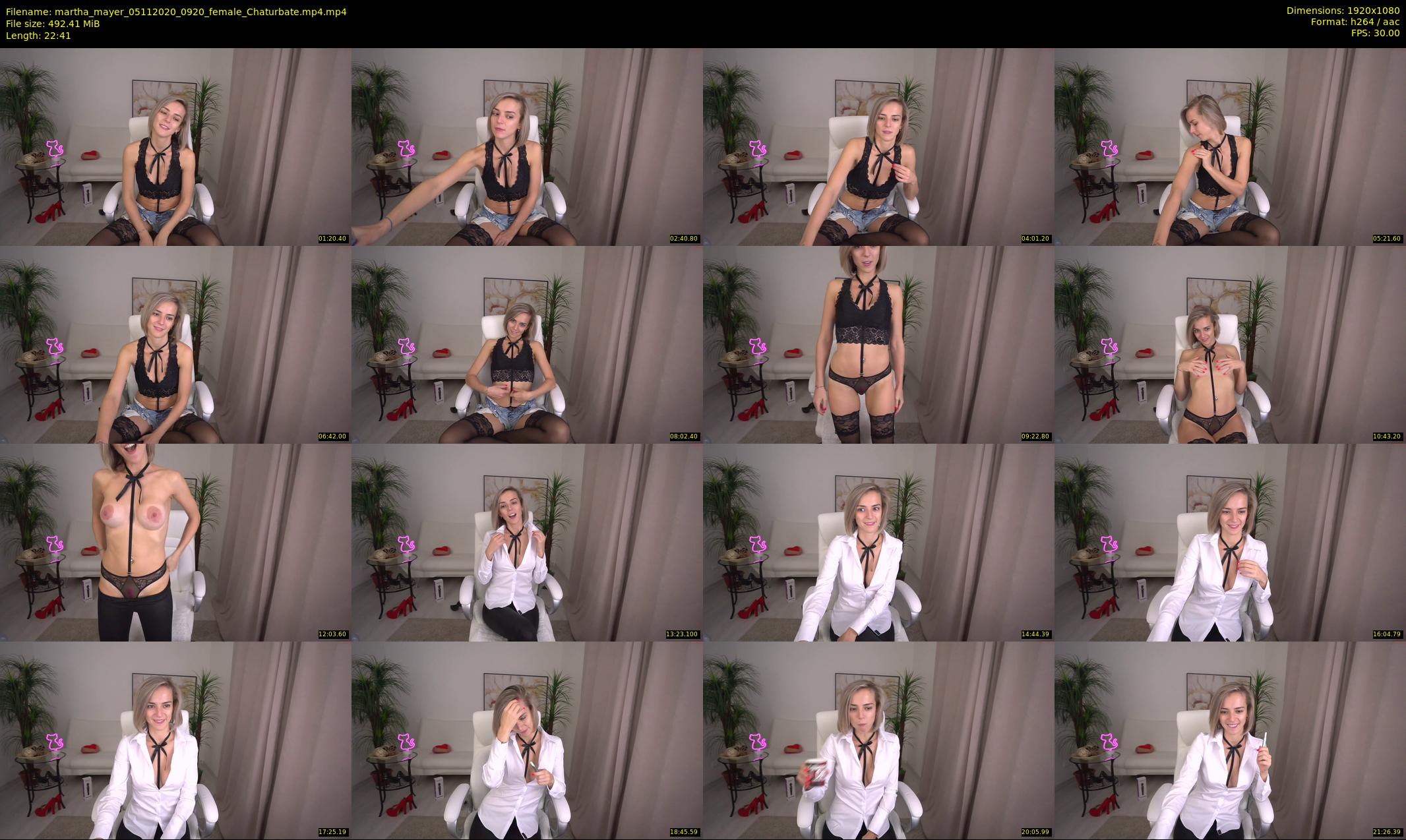 martha_mayer — 23 minute Chaturbate female cam show recording, 1080p, Nov 5, 2020