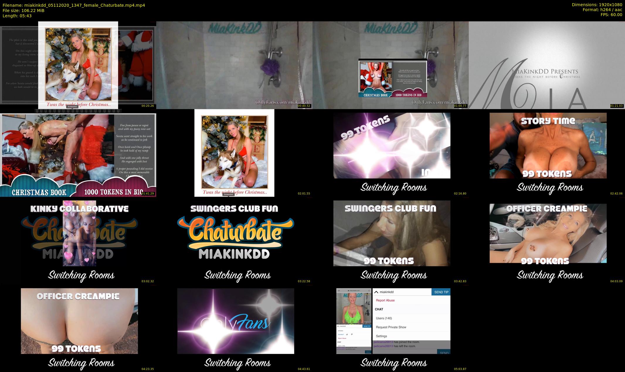 miakinkdd — 6 minute Chaturbate female cam show recording, 1080p, Nov 5, 2020