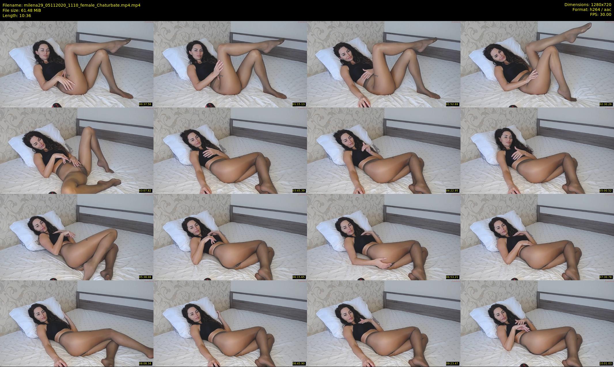 milena29 — 11 minute Chaturbate female cam show recording, 720p, Nov 5, 2020