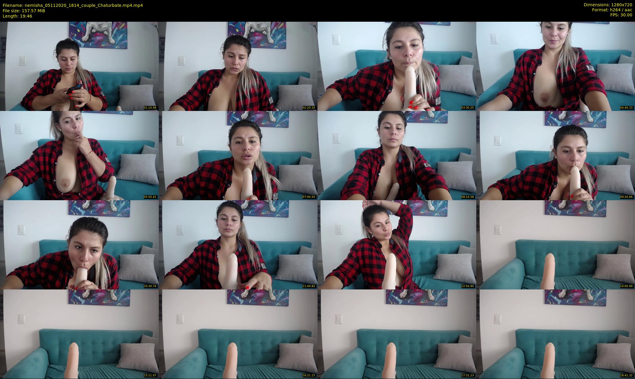 nemisha — 20 minute Chaturbate female cam show recording, 720p, Nov 5, 2020